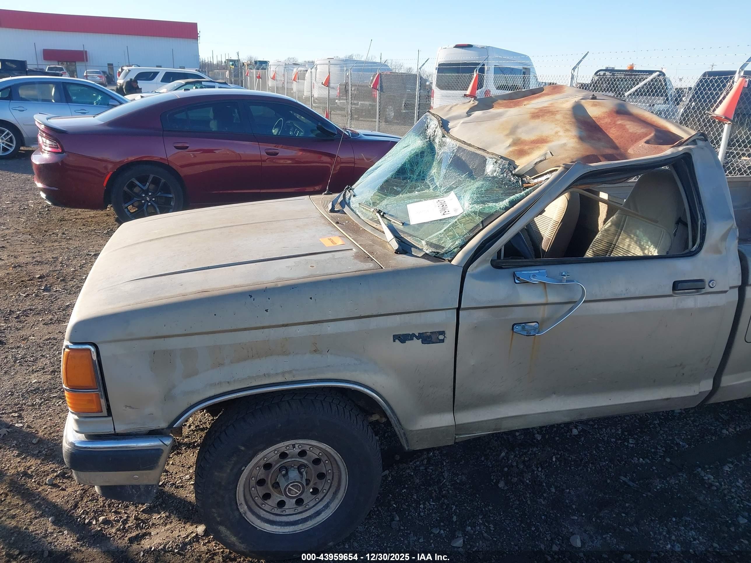 1991 Ford Ranger   Gold vin: 1FTCR10A0MUB80600