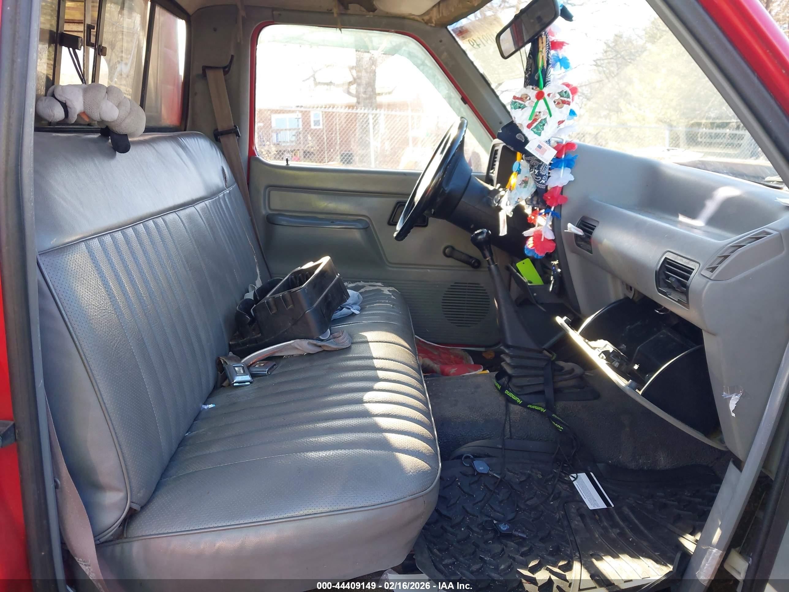 1991 Ford Ranger   Красный vin: 1FTCR10A0MUC35756