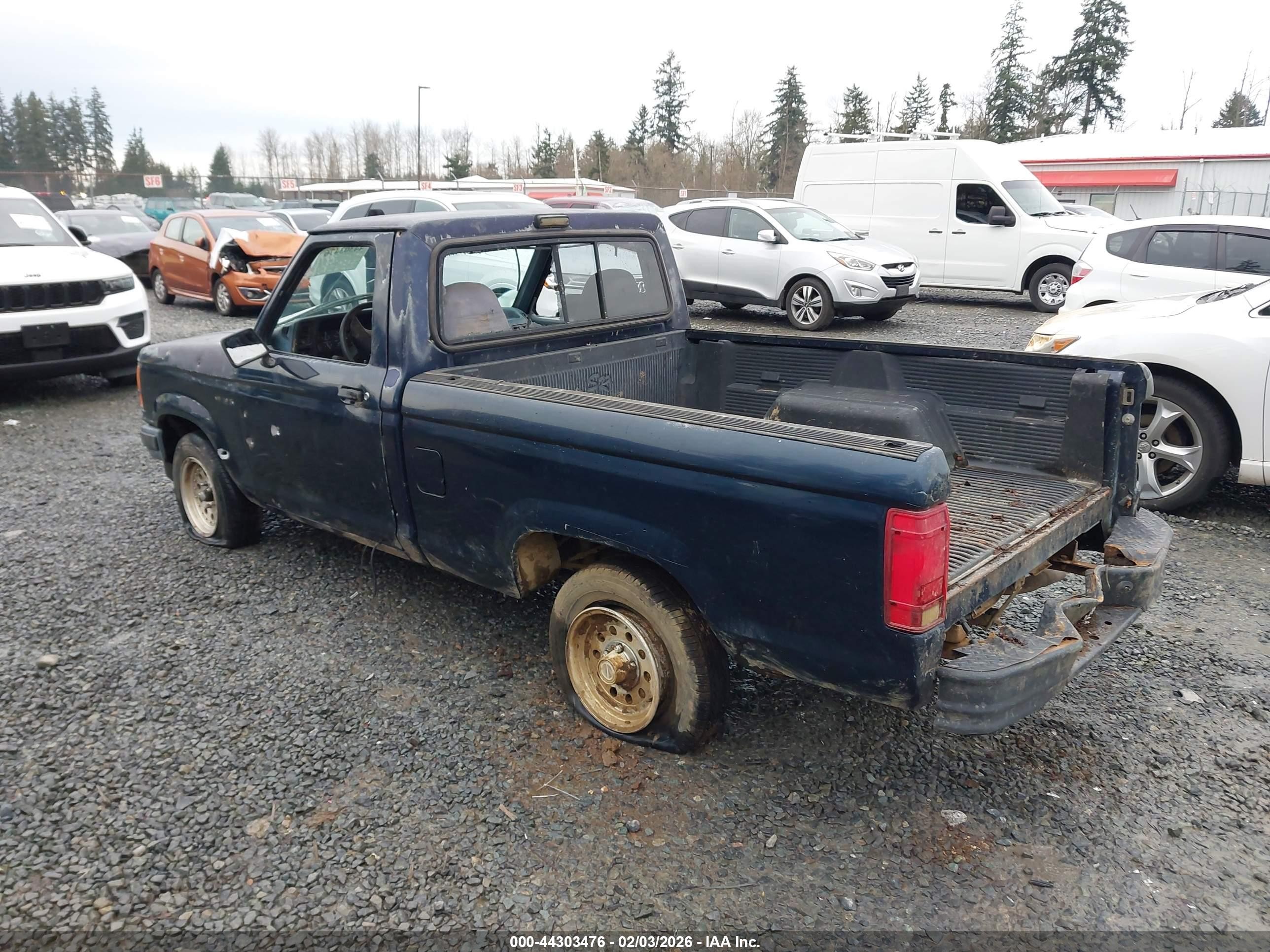 1991 Ford Ranger   Dark Blue vin: 1FTCR10A0MUE43099