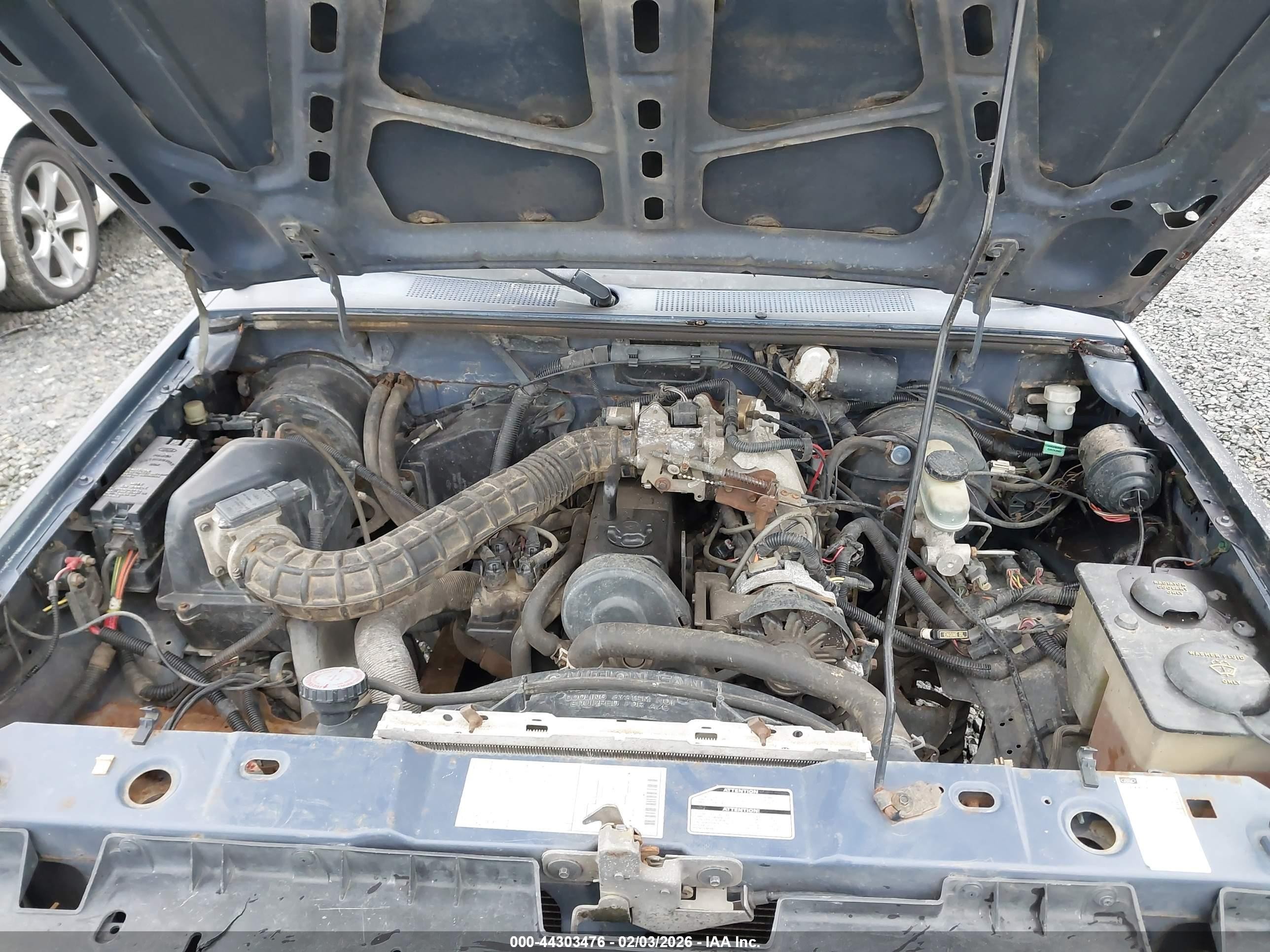 1991 Ford Ranger   Dark Blue vin: 1FTCR10A0MUE43099