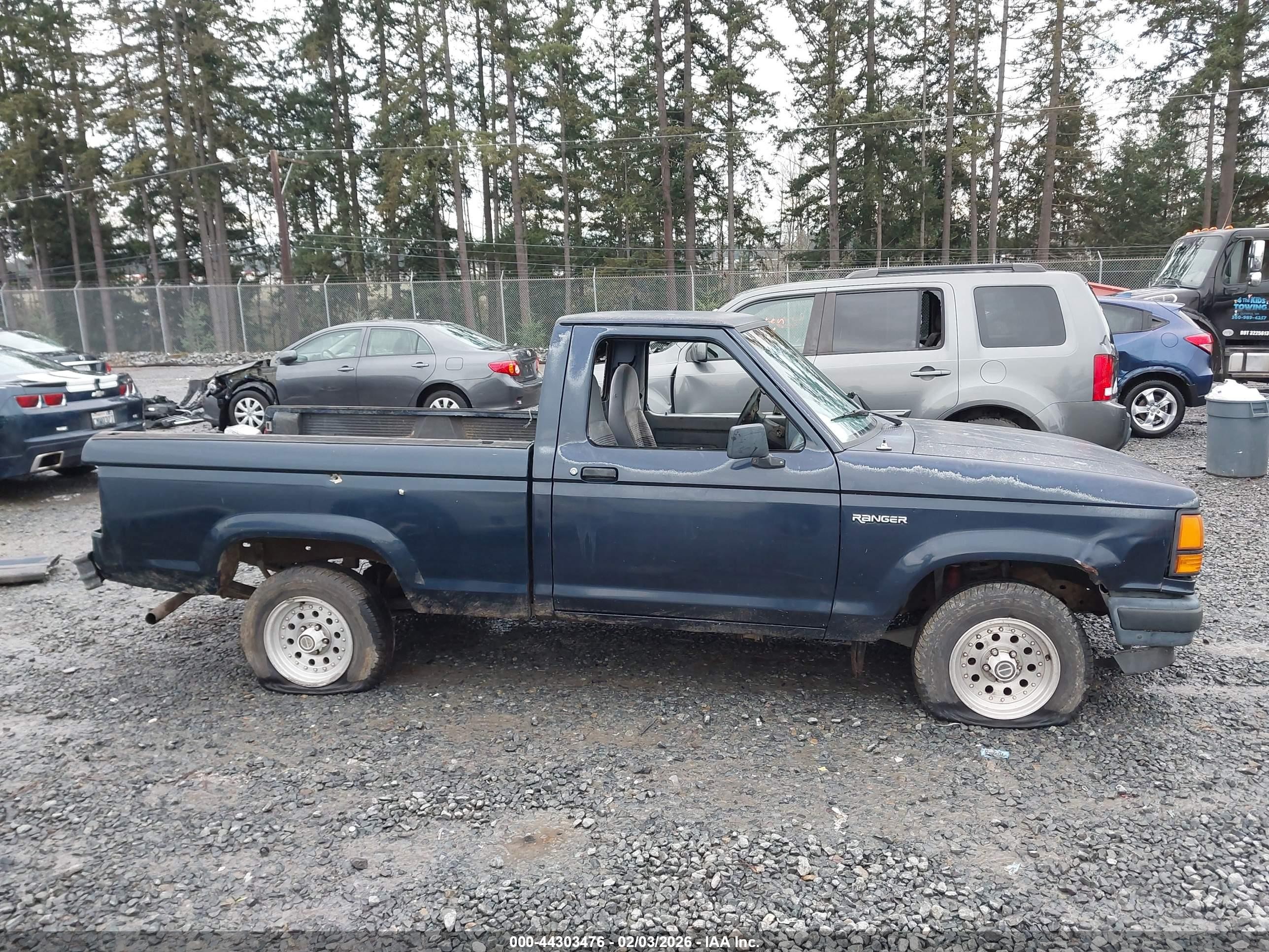 1991 Ford Ranger   Dark Blue vin: 1FTCR10A0MUE43099