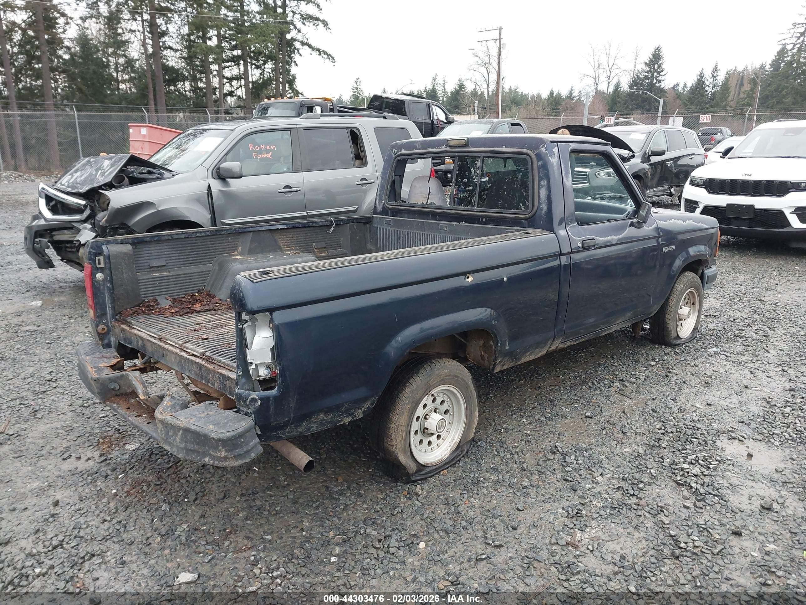 1991 Ford Ranger   Dark Blue vin: 1FTCR10A0MUE43099