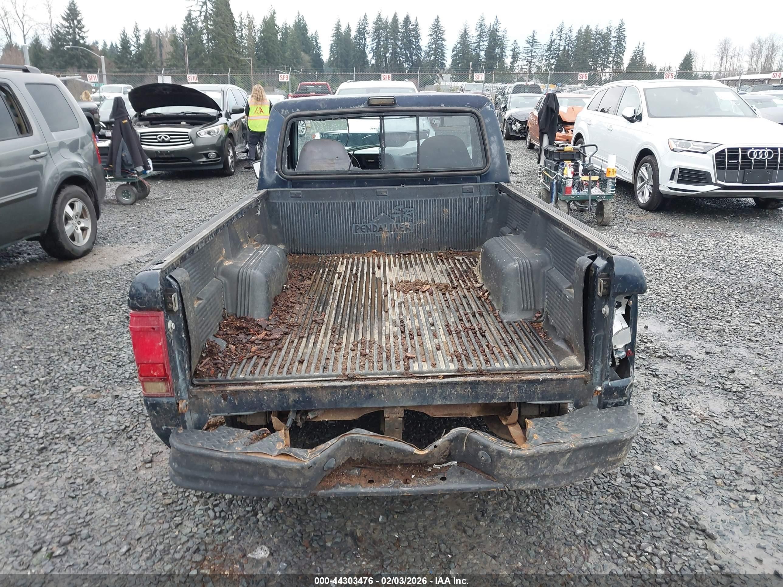 1991 Ford Ranger   Dark Blue vin: 1FTCR10A0MUE43099