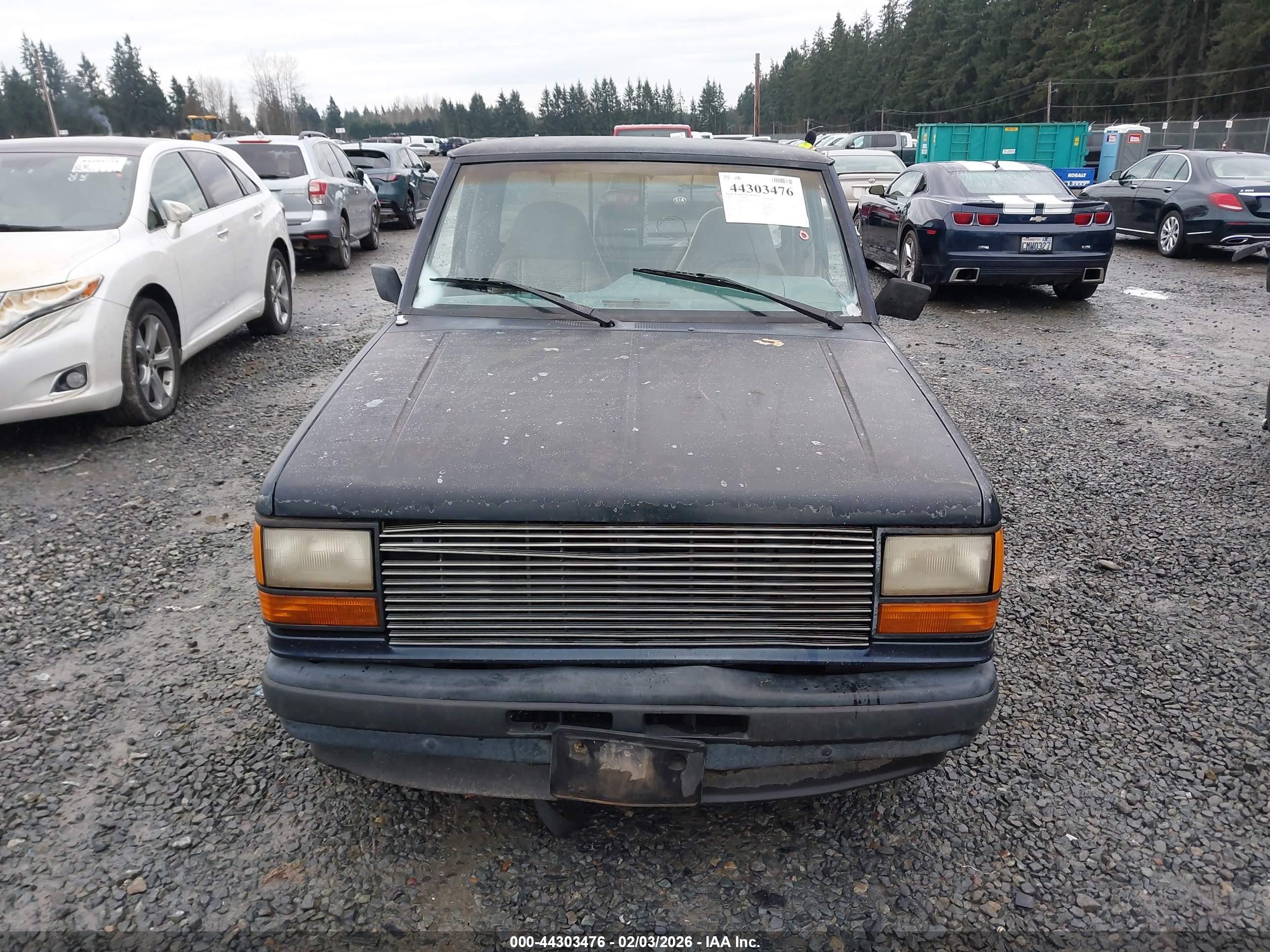 1991 Ford Ranger   Dark Blue vin: 1FTCR10A0MUE43099
