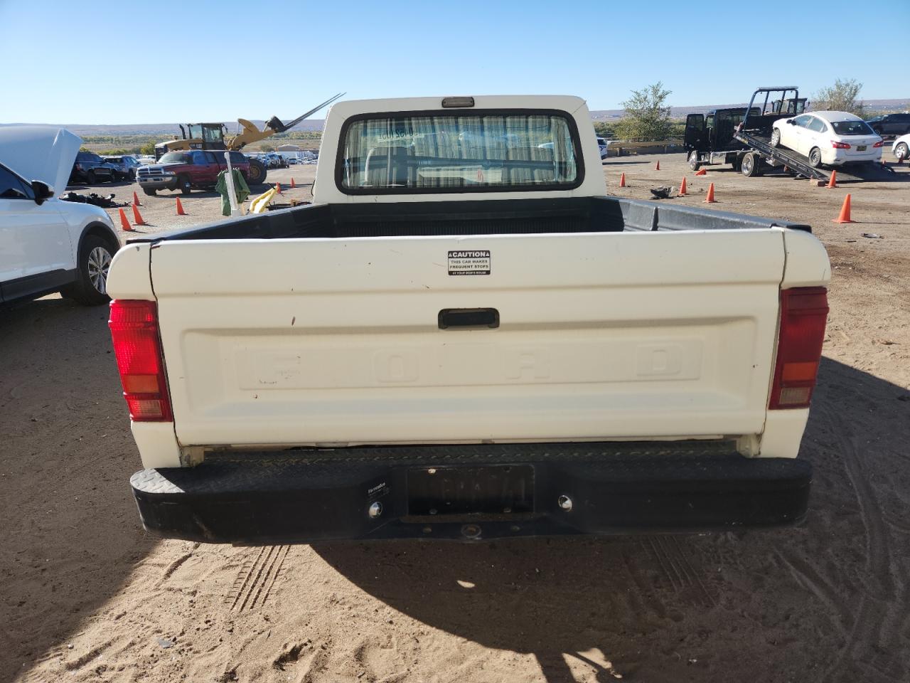 1992 Ford Ranger White vin: 1FTCR10A0NTA90290