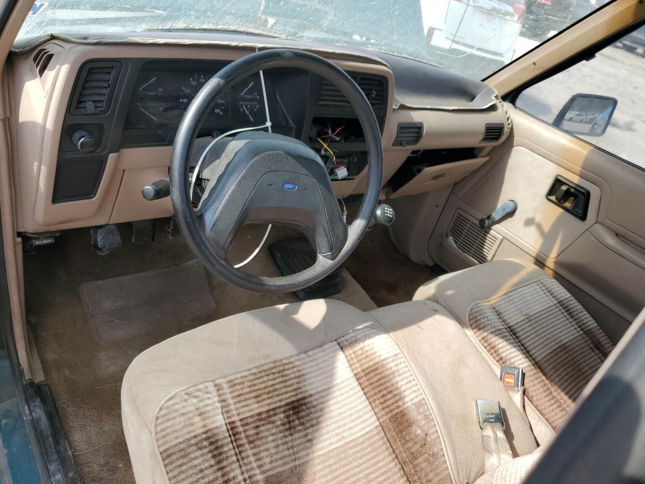 1992 Ford Ranger Green vin: 1FTCR10A0NUB94028