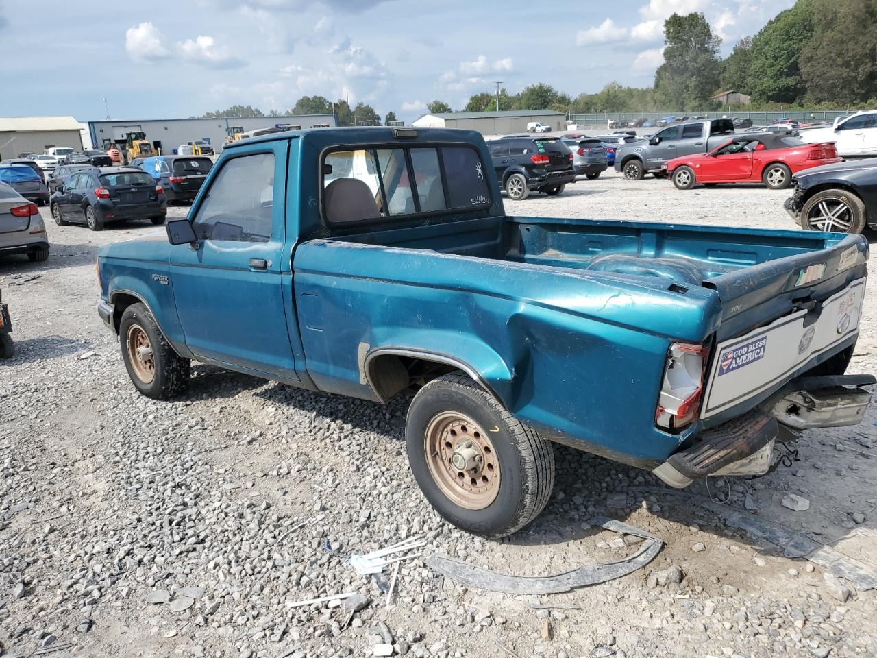 1992 Ford Ranger Green vin: 1FTCR10A0NUB94028