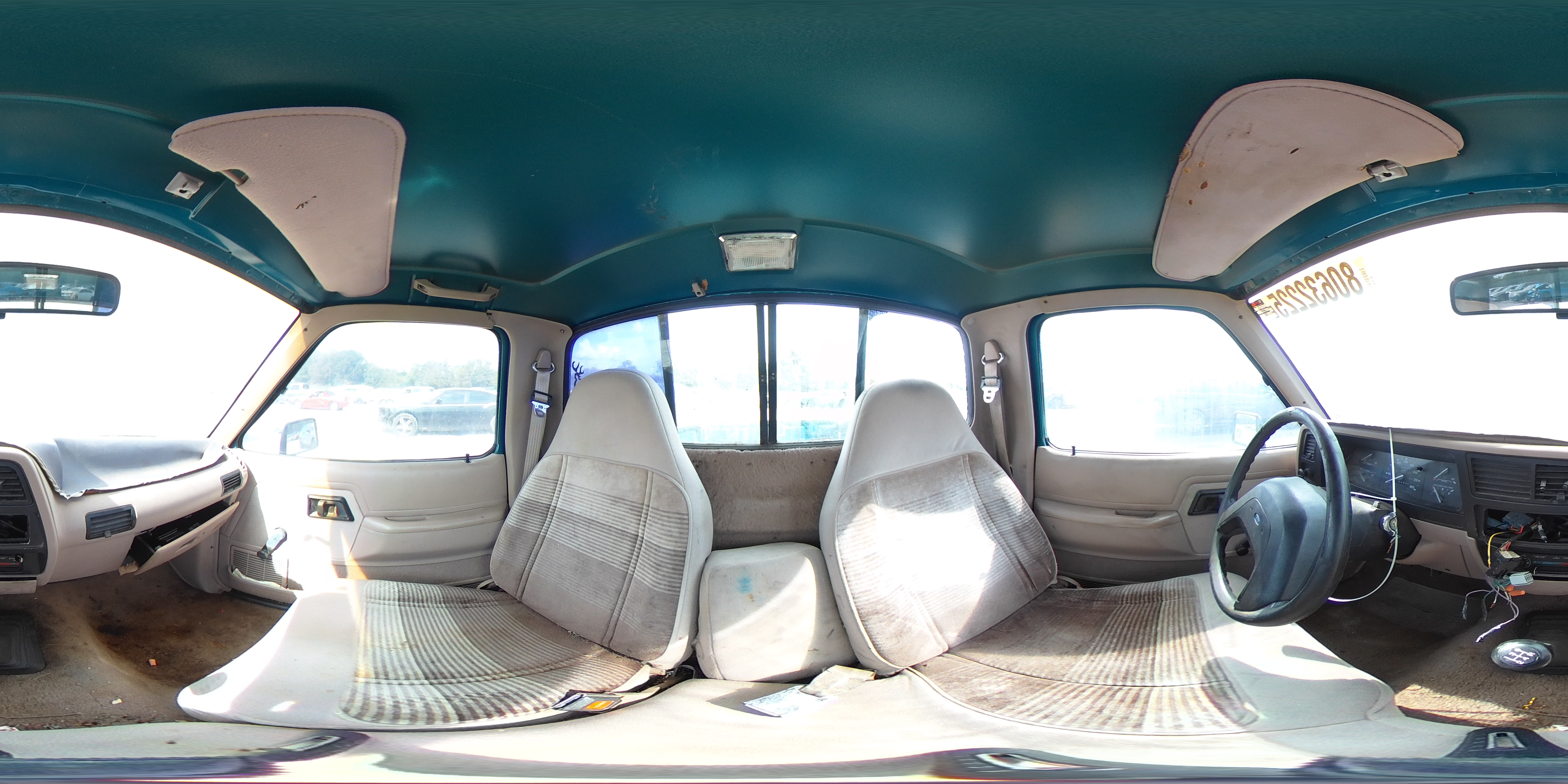 1992 Ford Ranger Green vin: 1FTCR10A0NUB94028