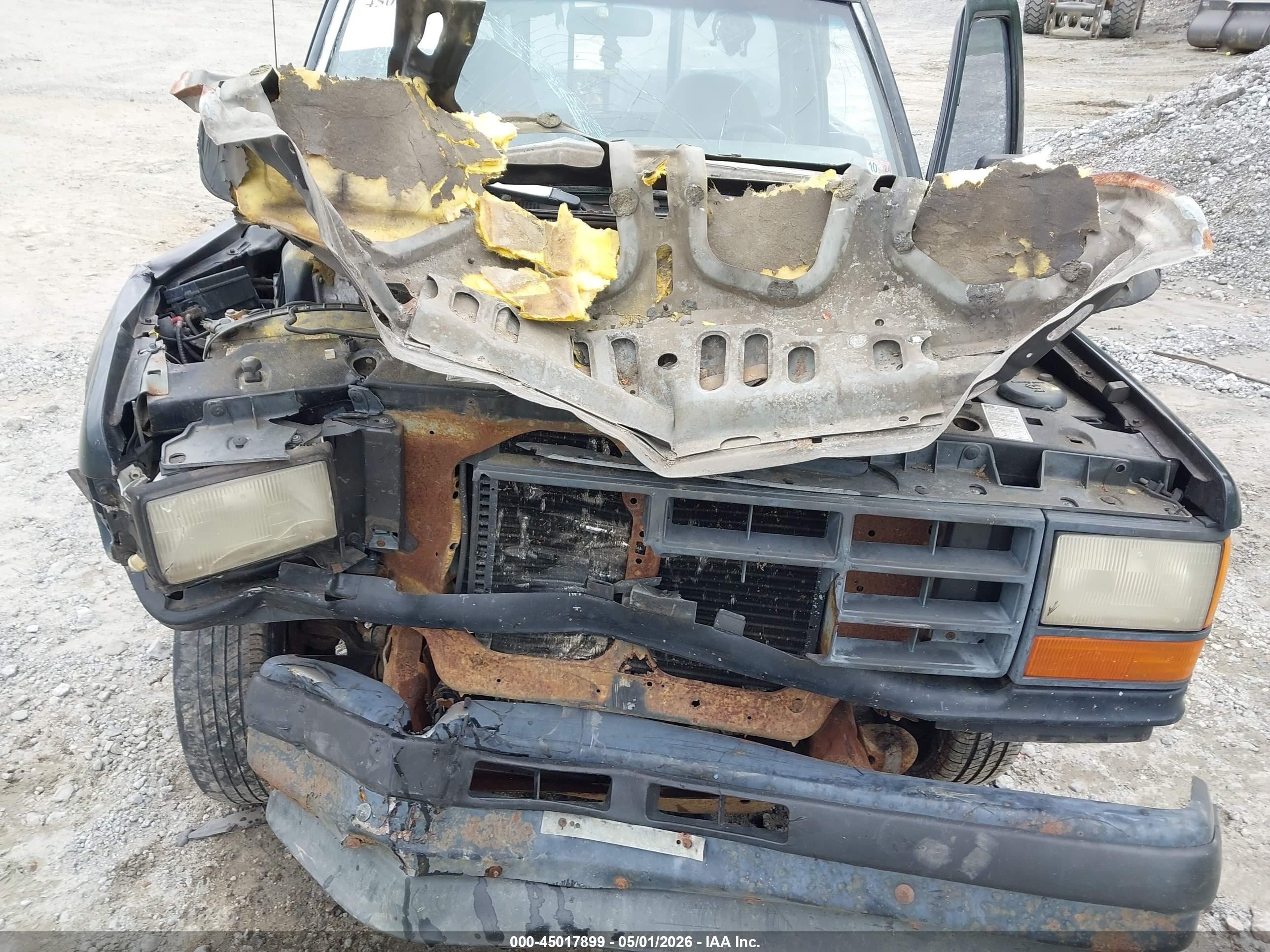 1992 Ford Ranger   Черный vin: 1FTCR10A0NUD34627