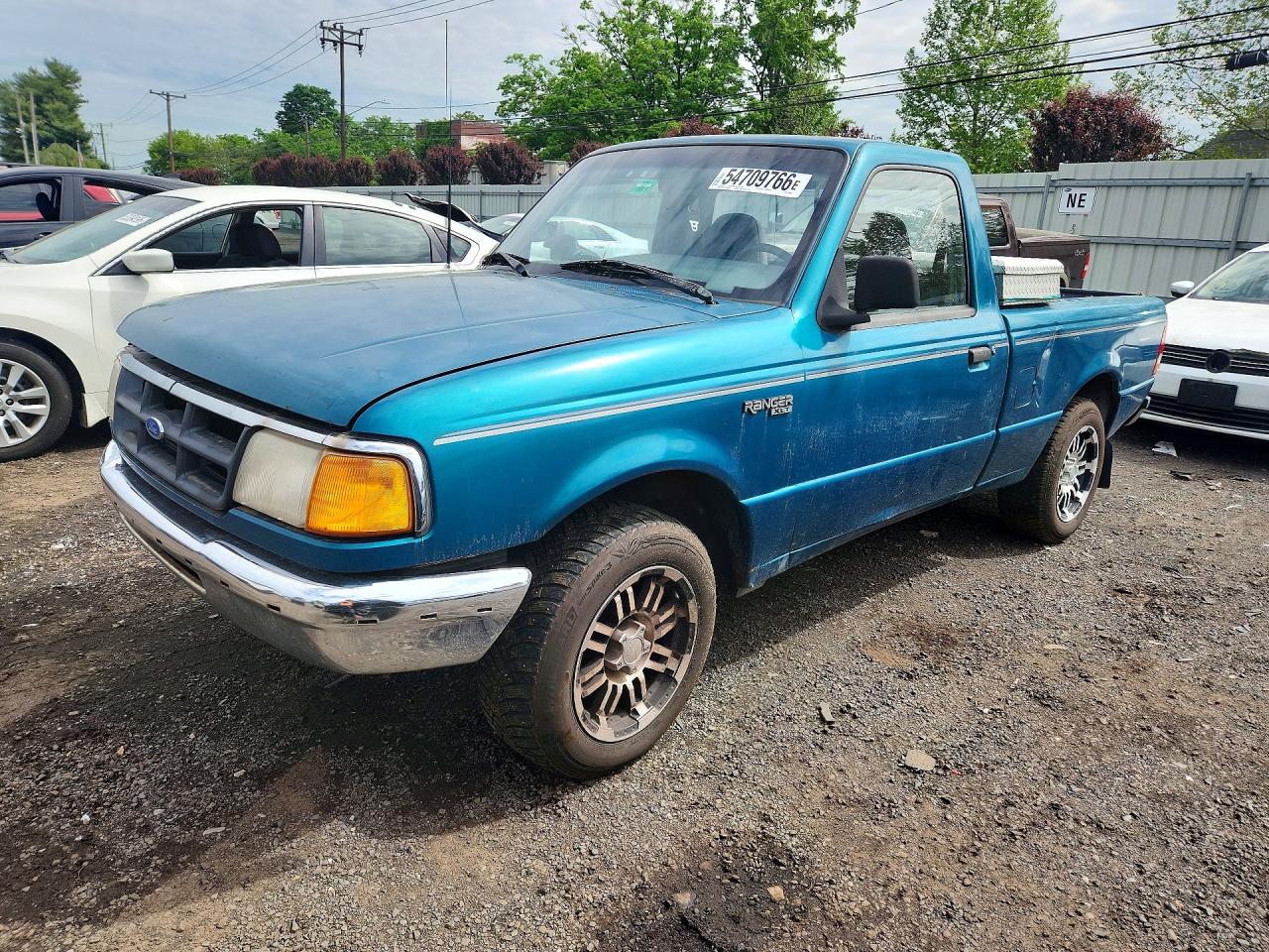 1993 Ford Ranger Teal vin: 1FTCR10A0PTA89059