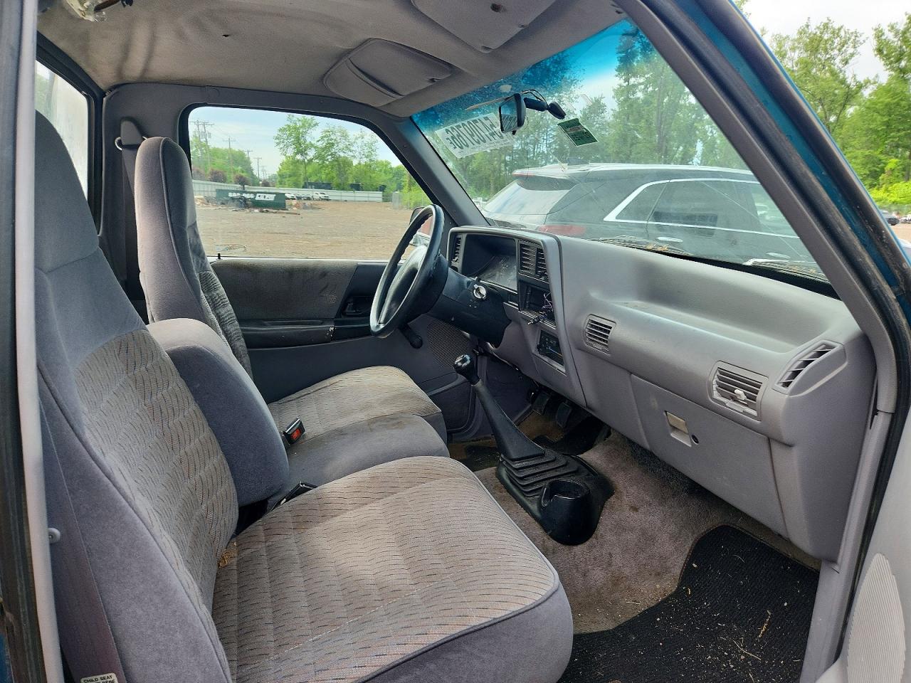 1993 Ford Ranger Teal vin: 1FTCR10A0PTA89059