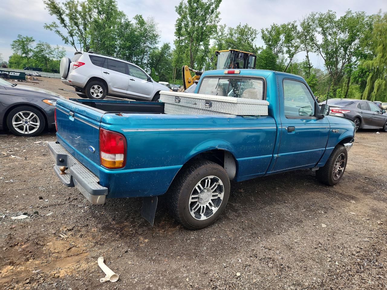 1993 Ford Ranger Teal vin: 1FTCR10A0PTA89059