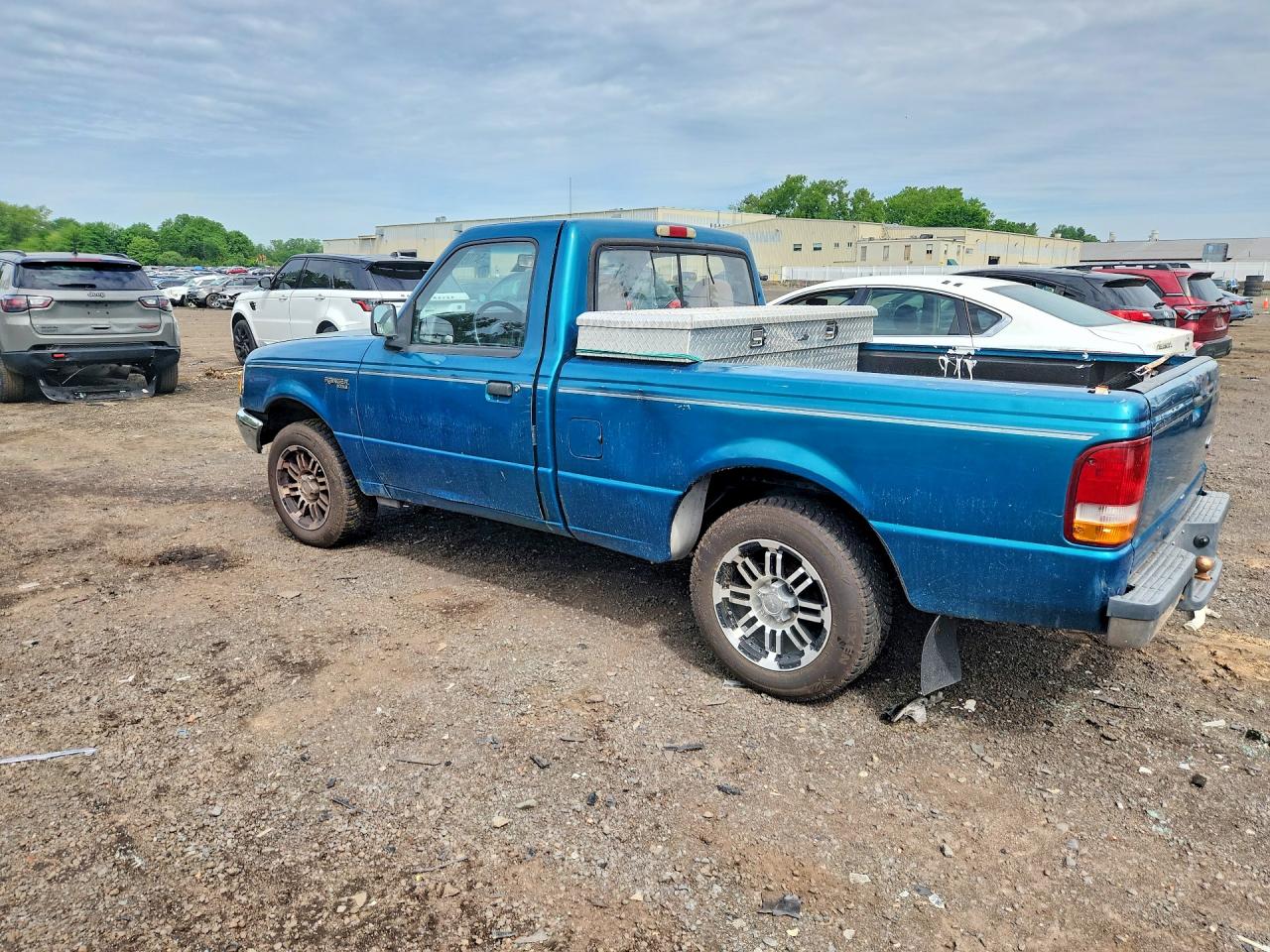 1993 Ford Ranger Teal vin: 1FTCR10A0PTA89059