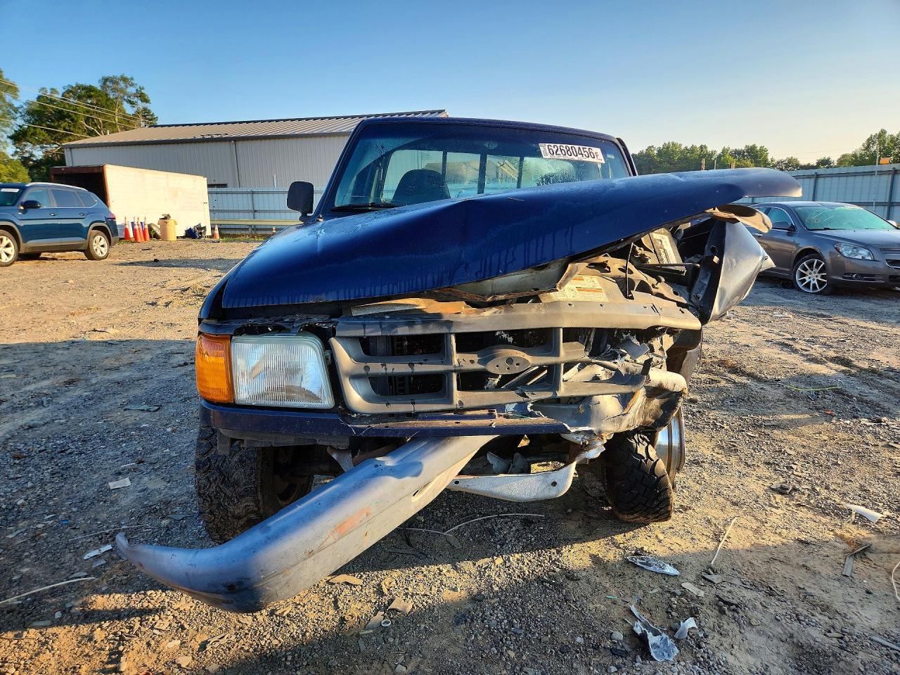 1994 Ford Ranger Xl Blue vin: 1FTCR10A0RTA95642