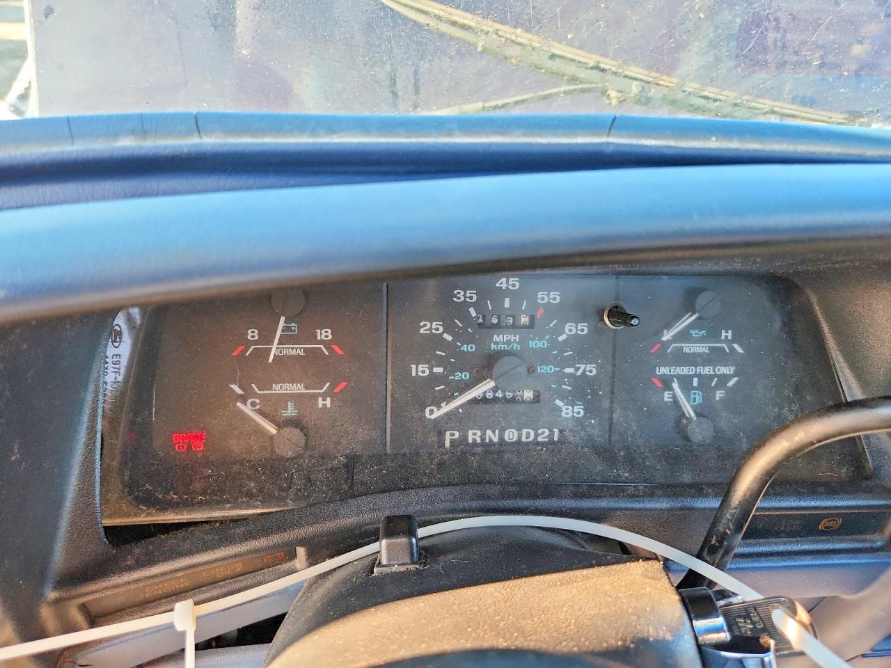 1994 Ford Ranger Xl Blue vin: 1FTCR10A0RTA95642