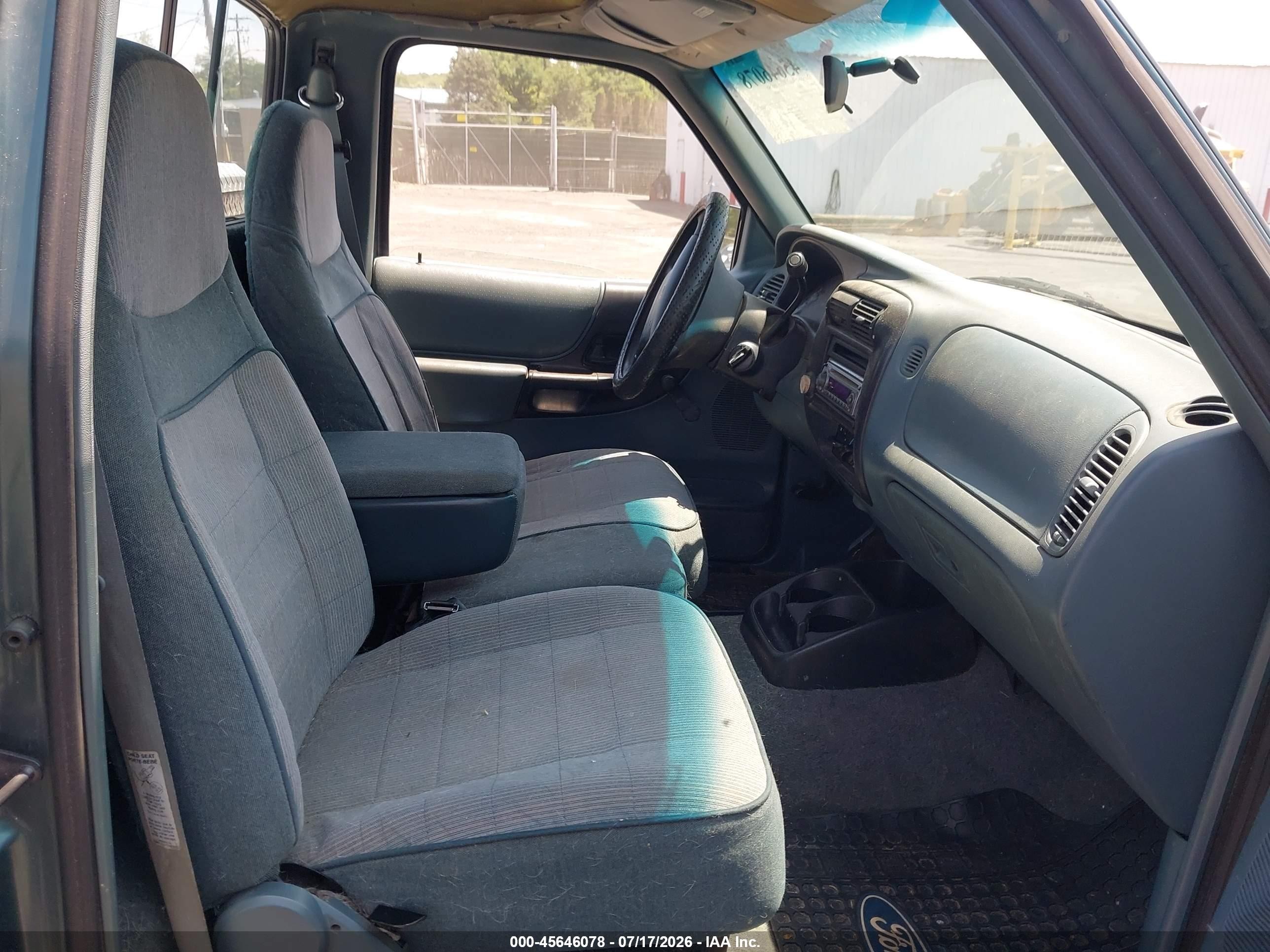 1995 Ford Ranger   Зеленый vin: 1FTCR10A0SUA71289