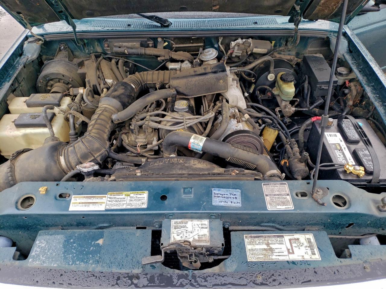 1995 Ford Ranger Зеленый vin: 1FTCR10A0SUA95804