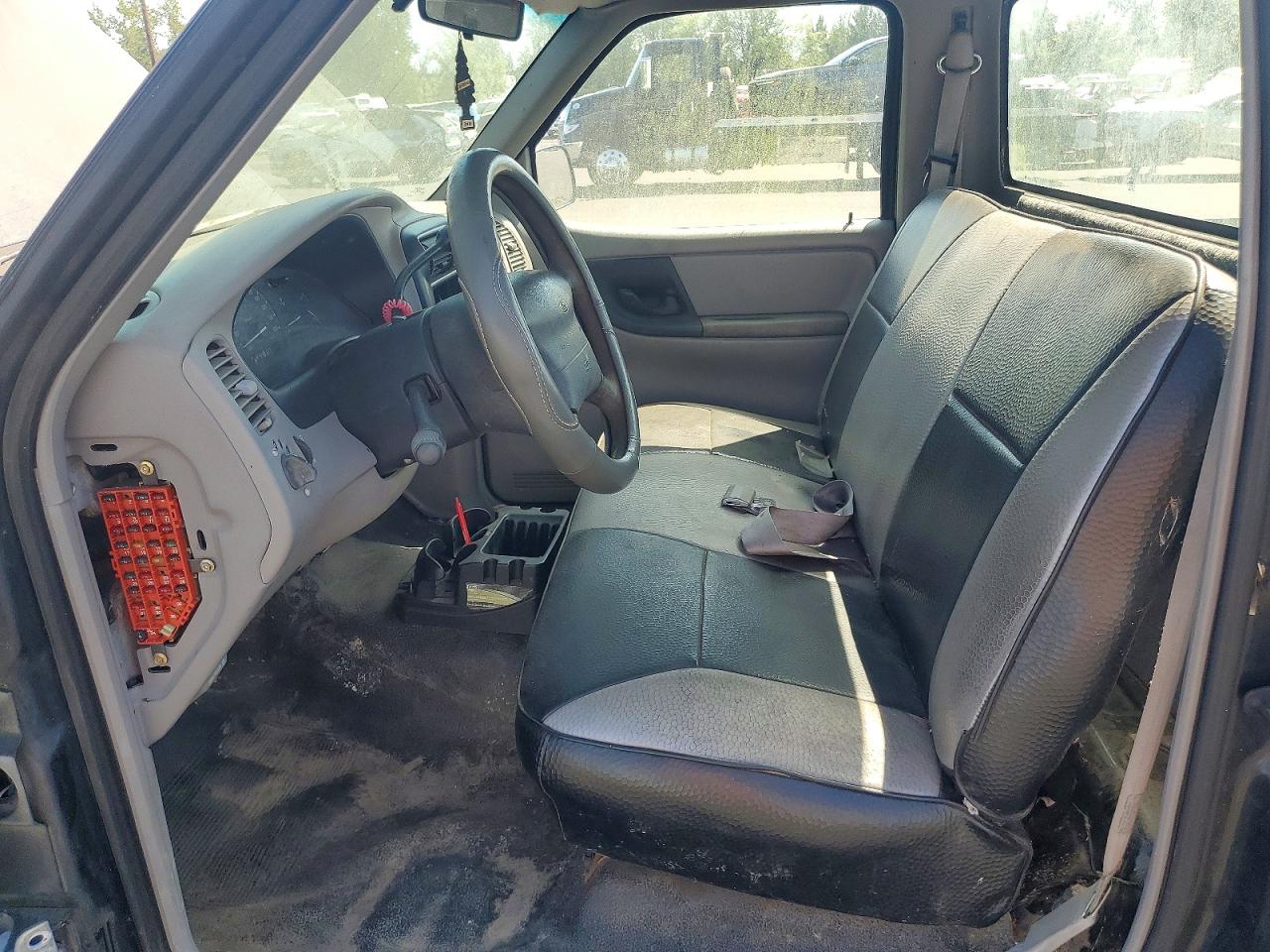 1996 Ford Ranger Black vin: 1FTCR10A0TPA97293