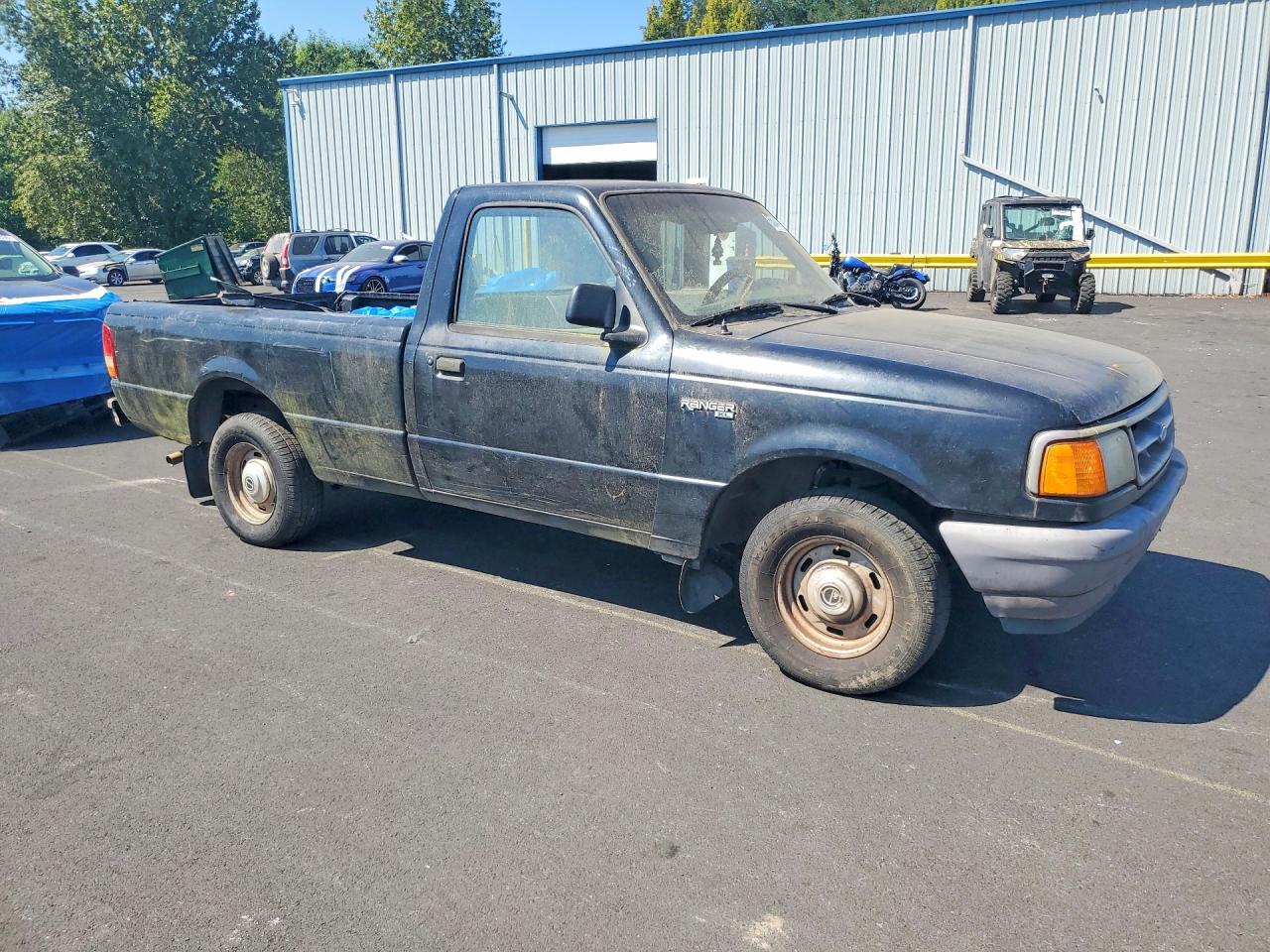 1996 Ford Ranger Black vin: 1FTCR10A0TPA97293