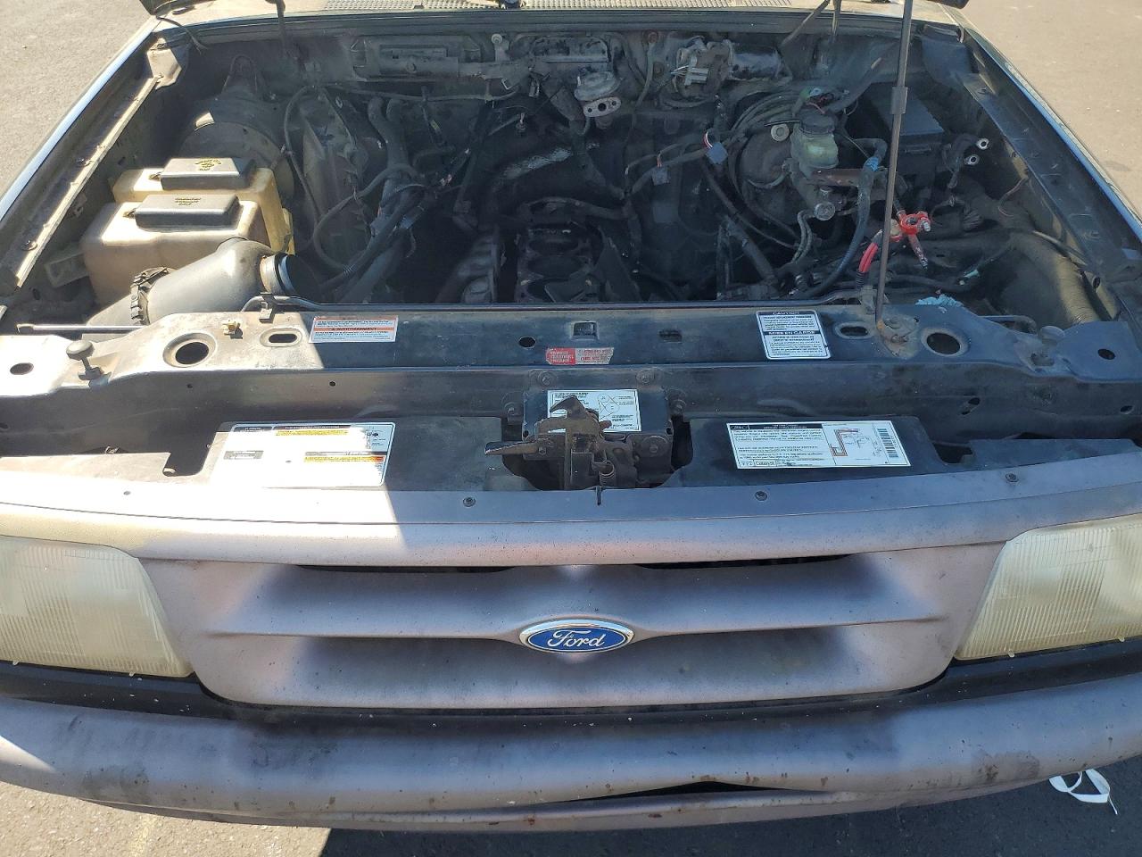 1996 Ford Ranger Black vin: 1FTCR10A0TPA97293