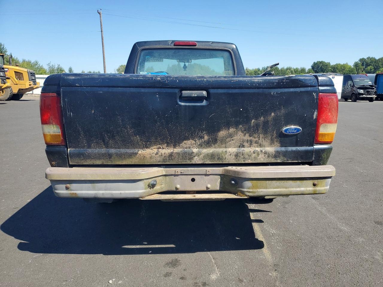1996 Ford Ranger Black vin: 1FTCR10A0TPA97293