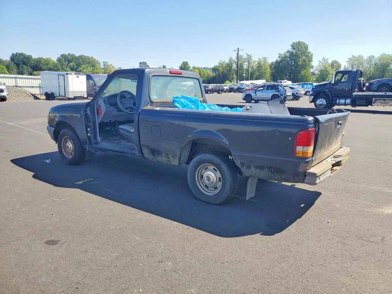 1996 Ford Ranger Black vin: 1FTCR10A0TPA97293