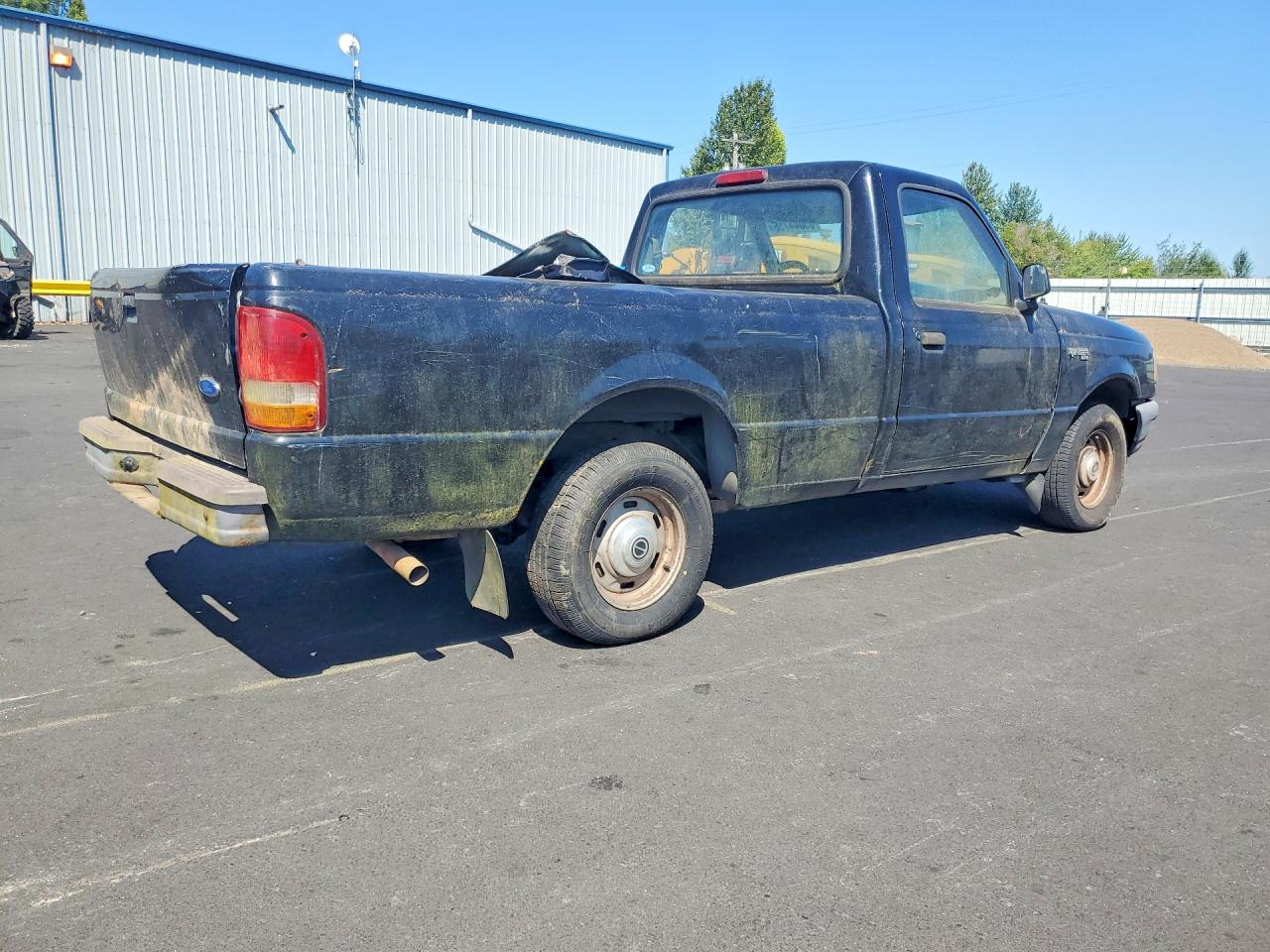 1996 Ford Ranger Black vin: 1FTCR10A0TPA97293