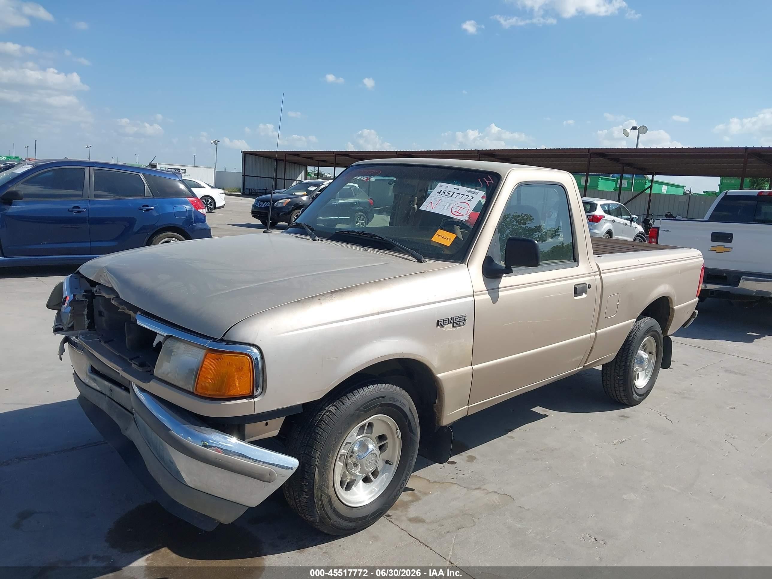 1996 Ford Ranger   Beige vin: 1FTCR10A0TPB27473