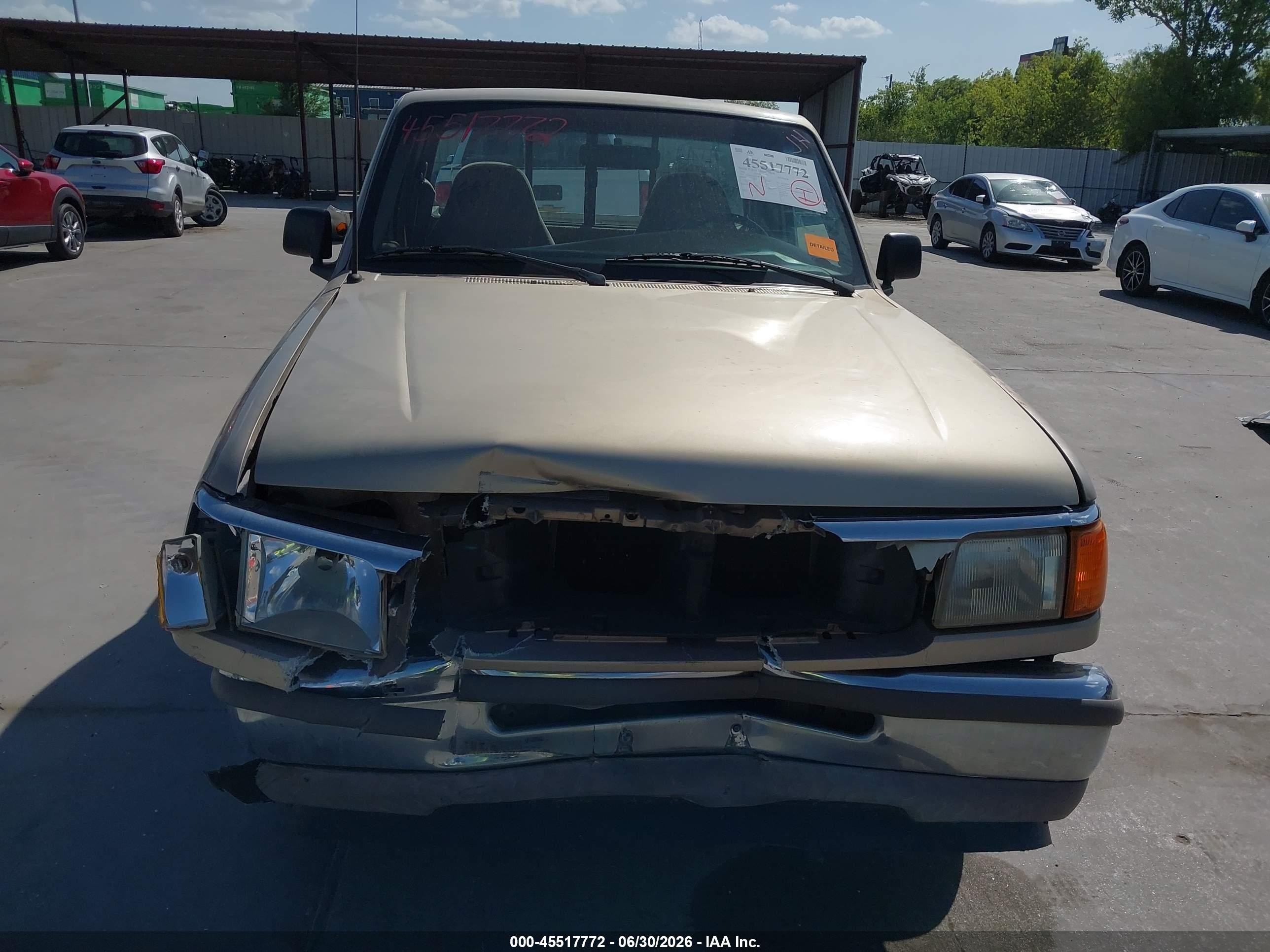 1996 Ford Ranger   Beige vin: 1FTCR10A0TPB27473