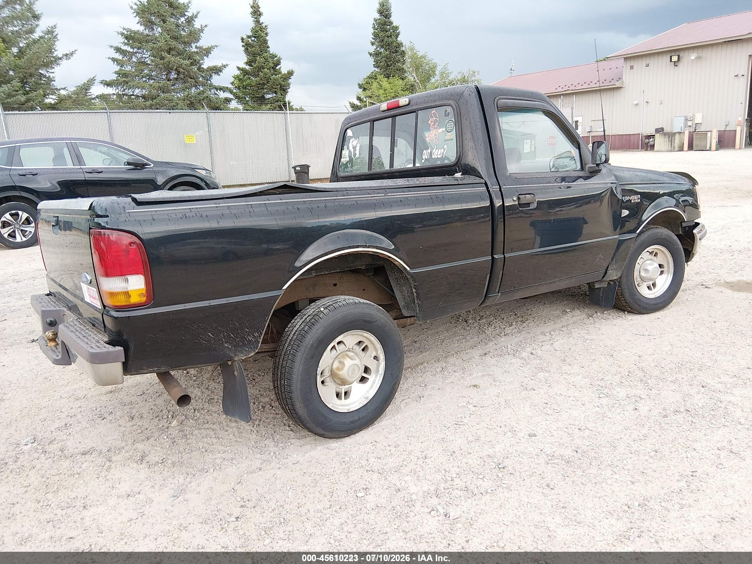 1996 Ford Ranger   Black vin: 1FTCR10A0TPB45195