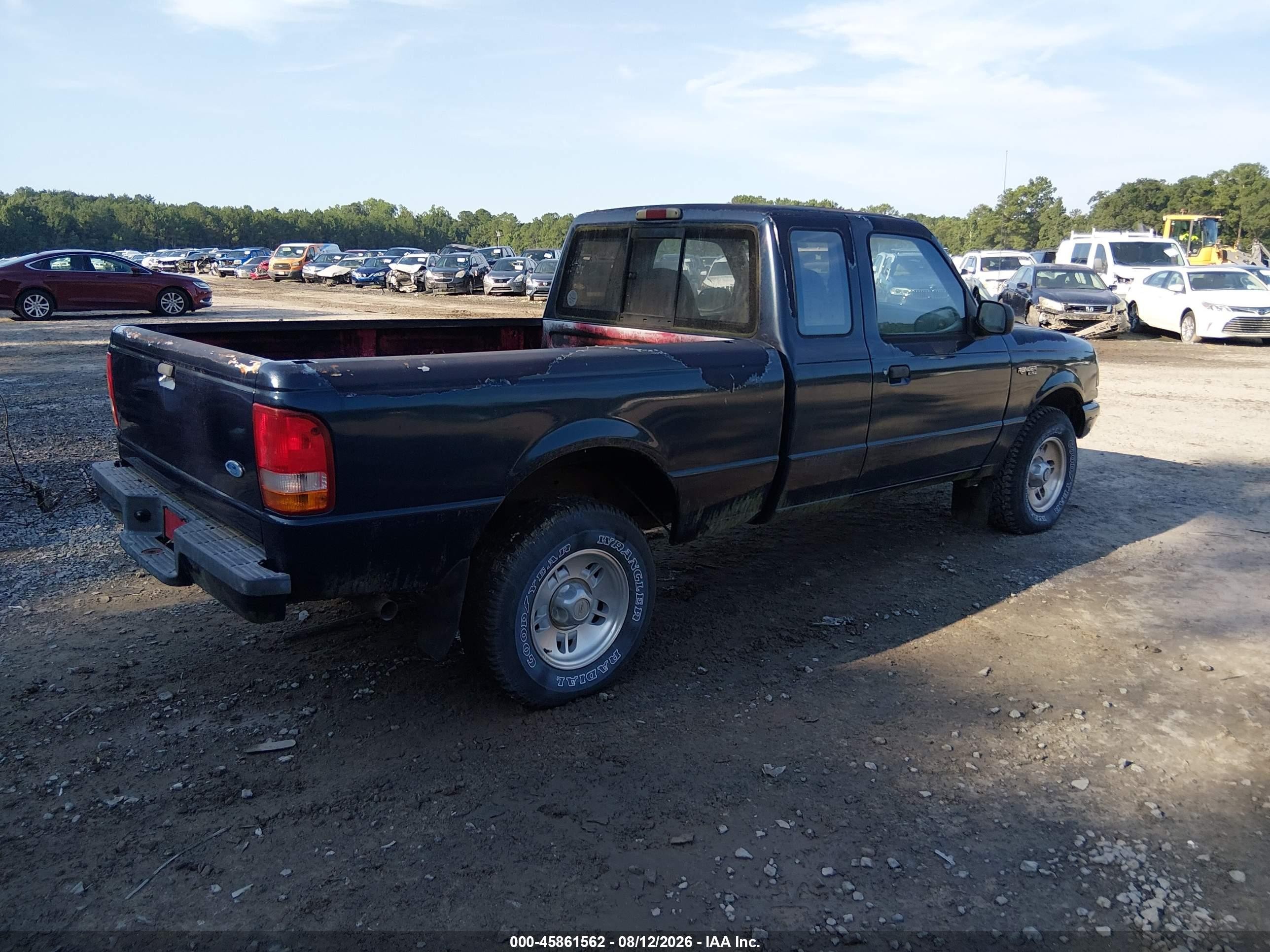 1996 Ford Ranger   Blue vin: 1FTCR10A0TUD44667