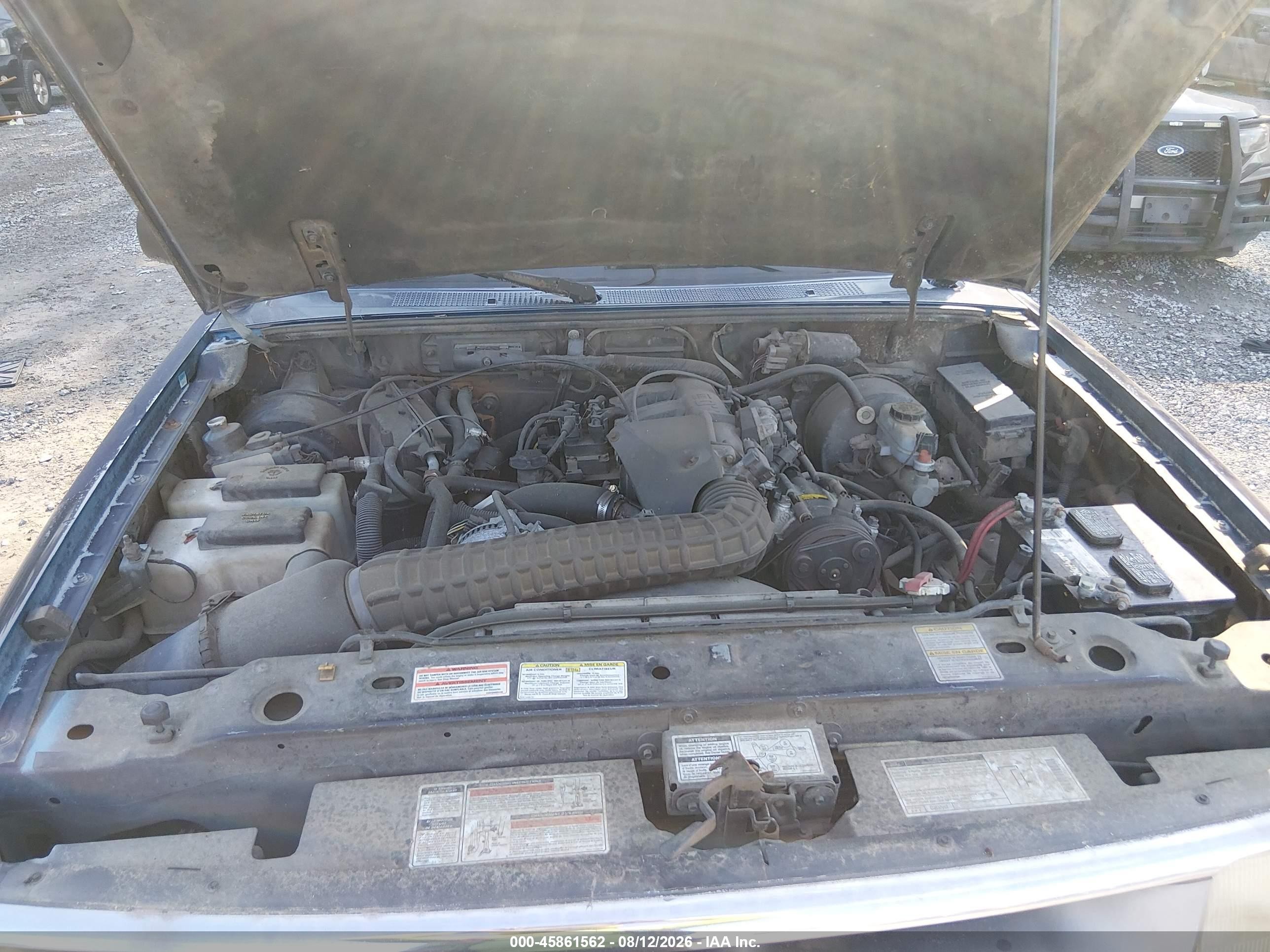1996 Ford Ranger   Blue vin: 1FTCR10A0TUD44667