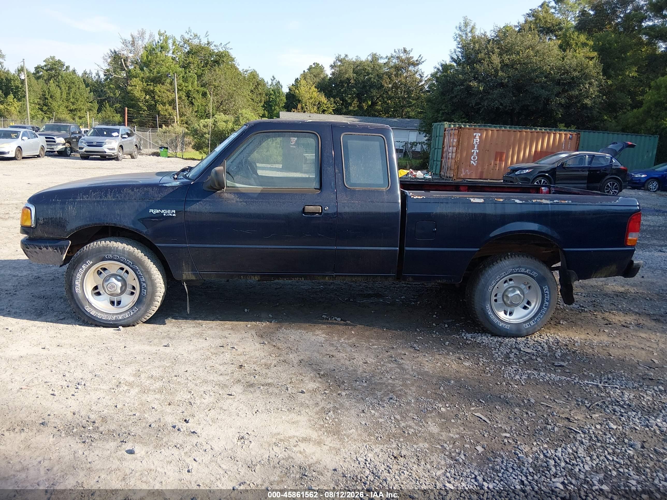 1996 Ford Ranger   Blue vin: 1FTCR10A0TUD44667