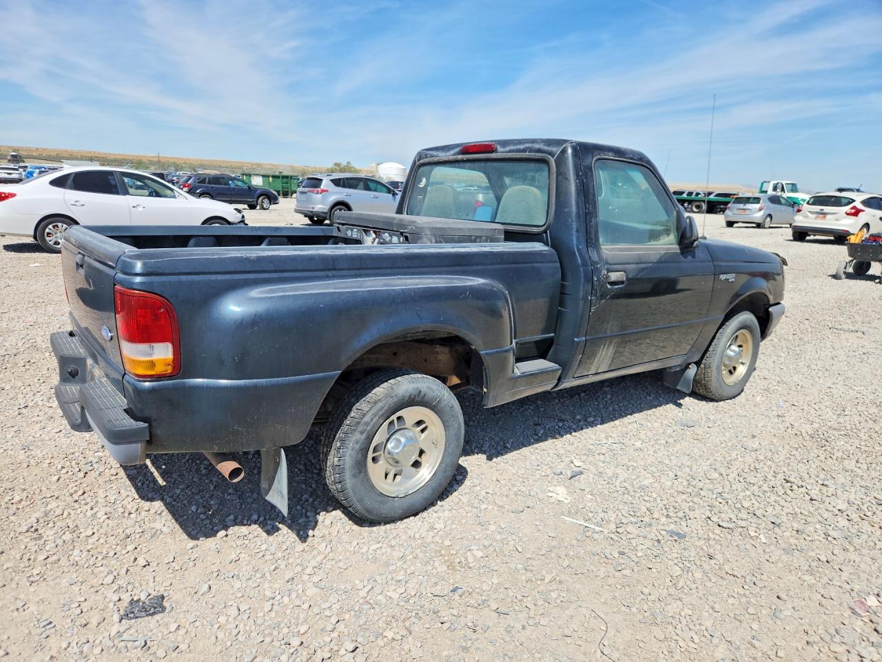 1997 Ford Ranger Black vin: 1FTCR10A0VPA15775