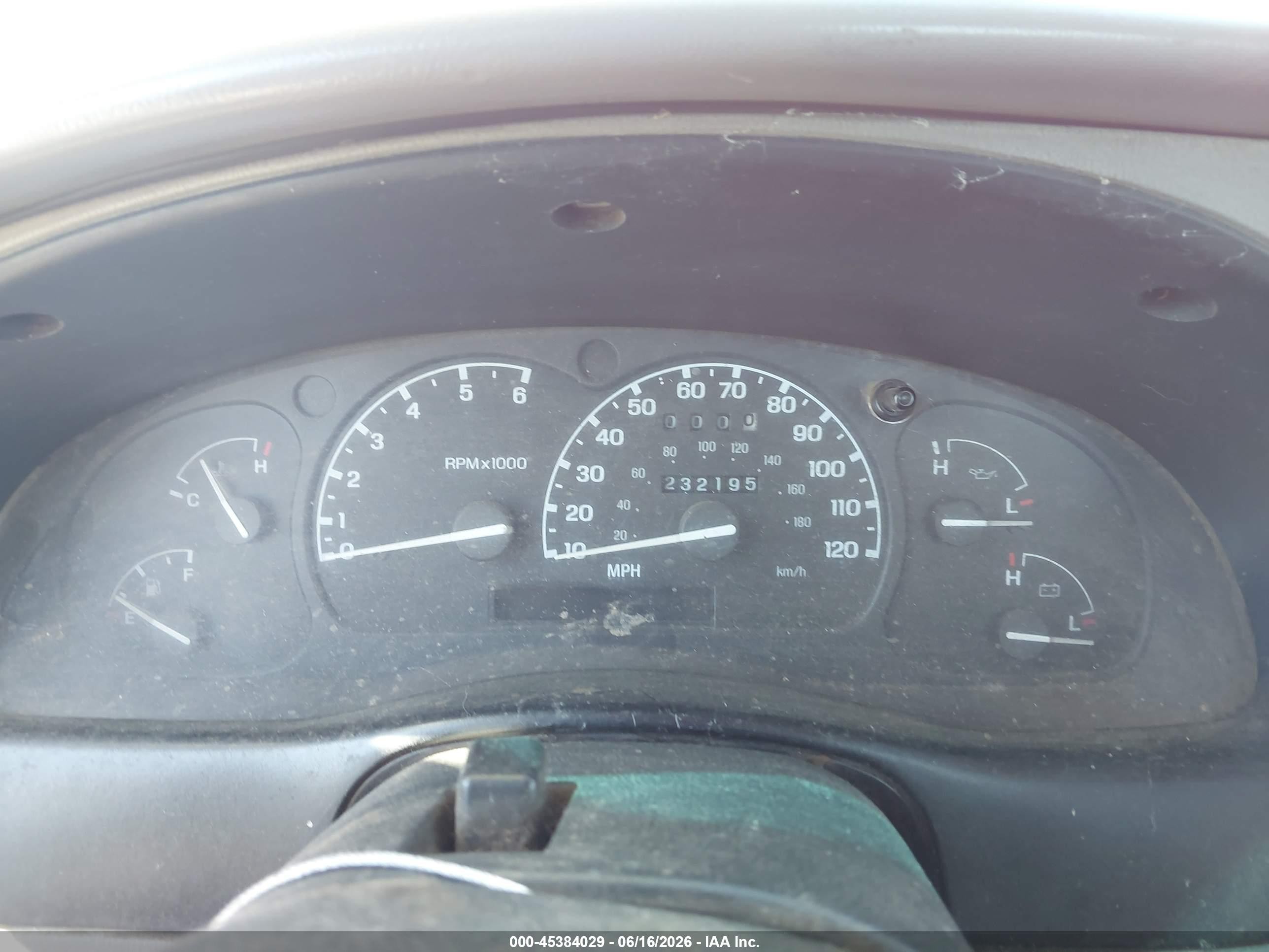 1997 Ford Ranger Splash/xl/xlt Red vin: 1FTCR10A0VUA46493