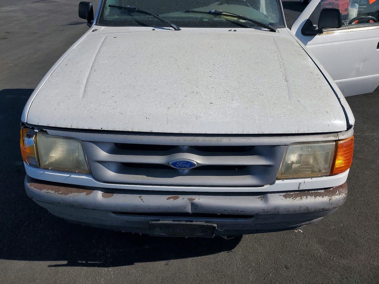 1997 Ford Ranger Xl White vin: 1FTCR10A0VUB54709