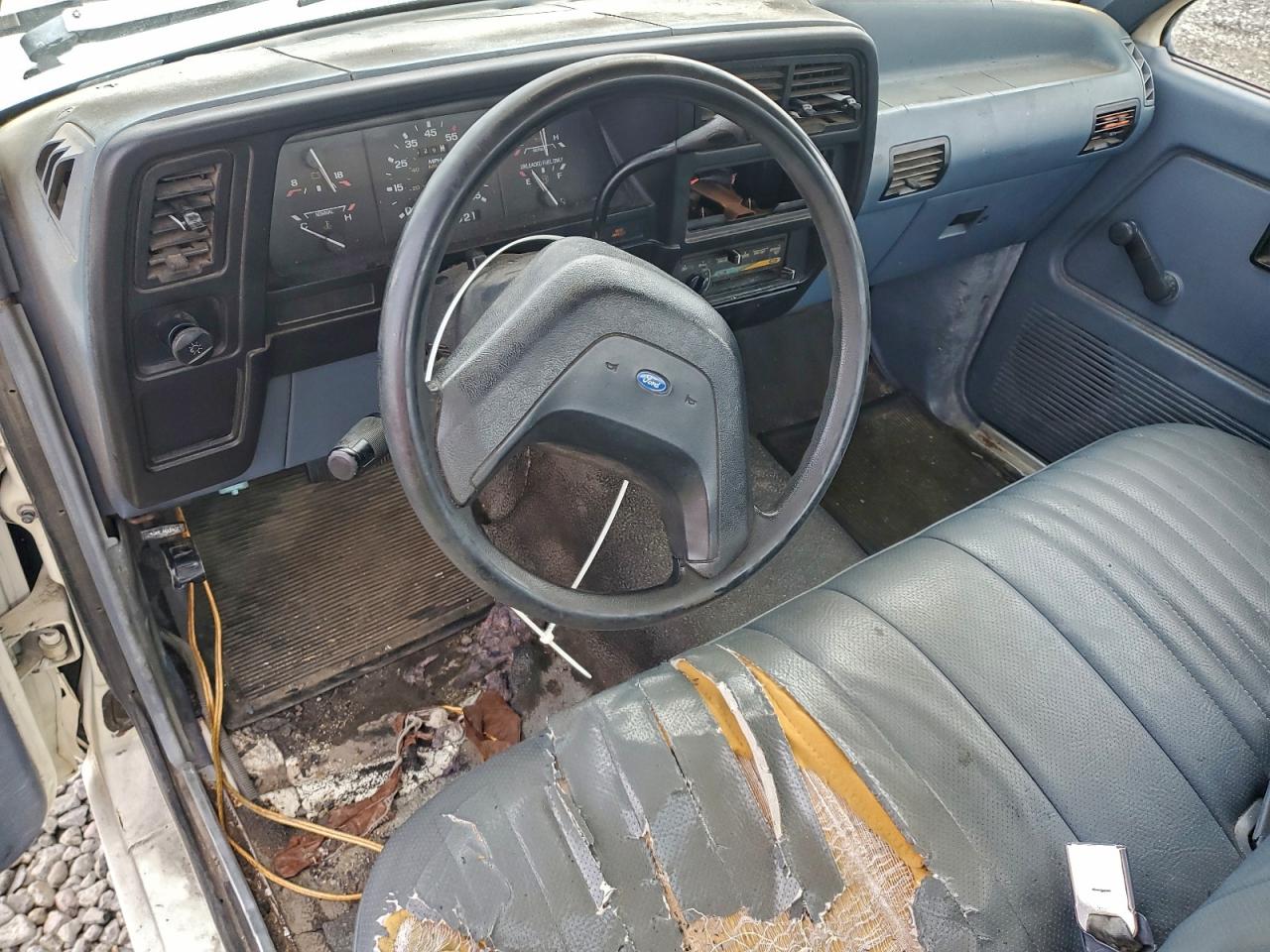 1990 Ford Ranger Белый vin: 1FTCR10A1LUB80443