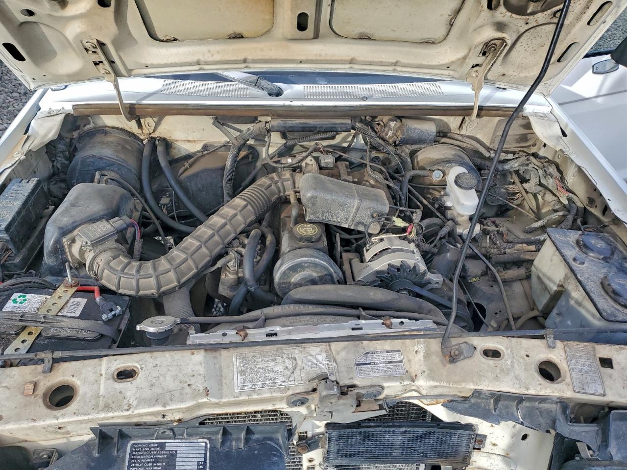 1990 Ford Ranger Белый vin: 1FTCR10A1LUB80443