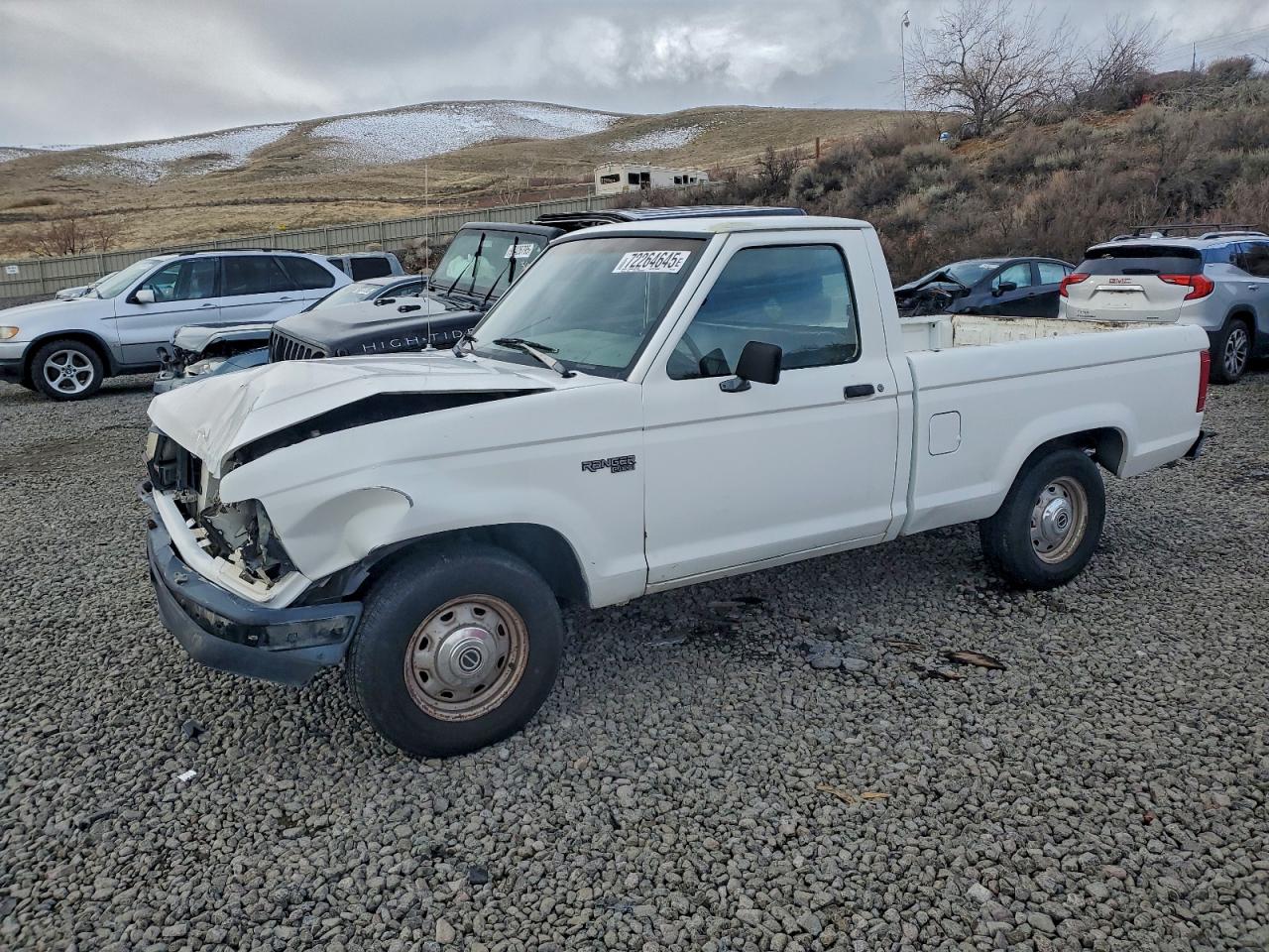 1990 Ford Ranger Белый vin: 1FTCR10A1LUB80443