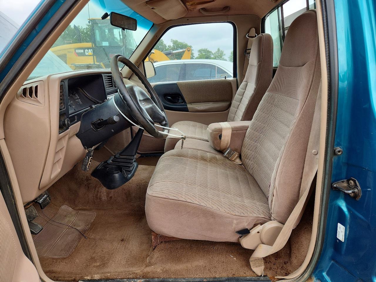 1993 Ford Ranger Turquoise vin: 1FTCR10A1PTA06318