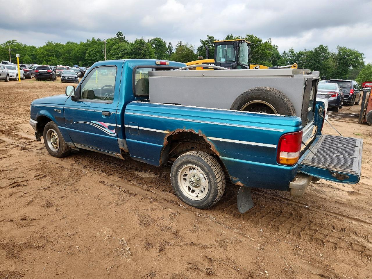 1993 Ford Ranger Turquoise vin: 1FTCR10A1PTA06318