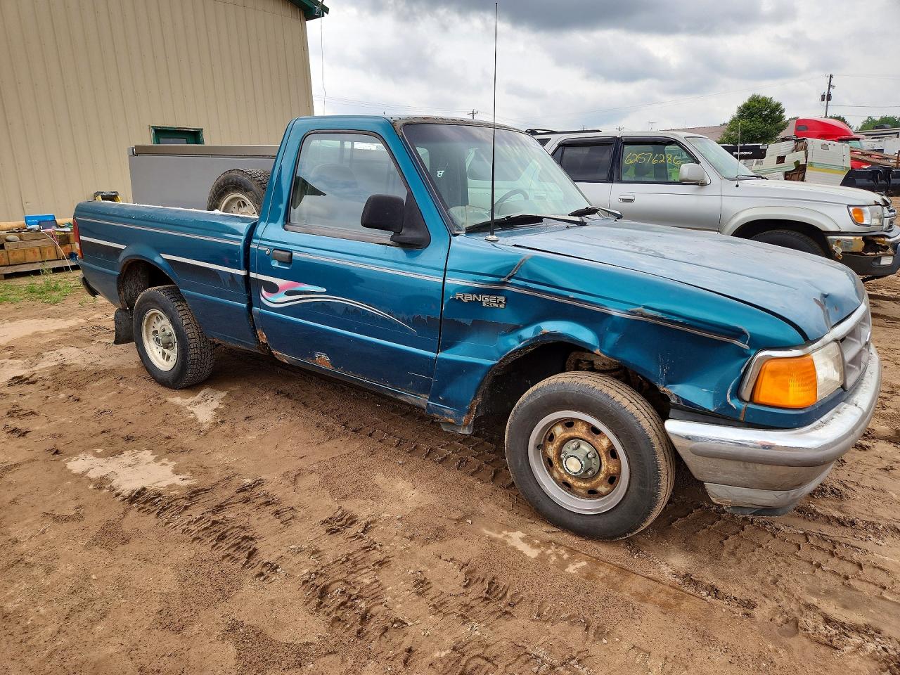 1993 Ford Ranger Turquoise vin: 1FTCR10A1PTA06318