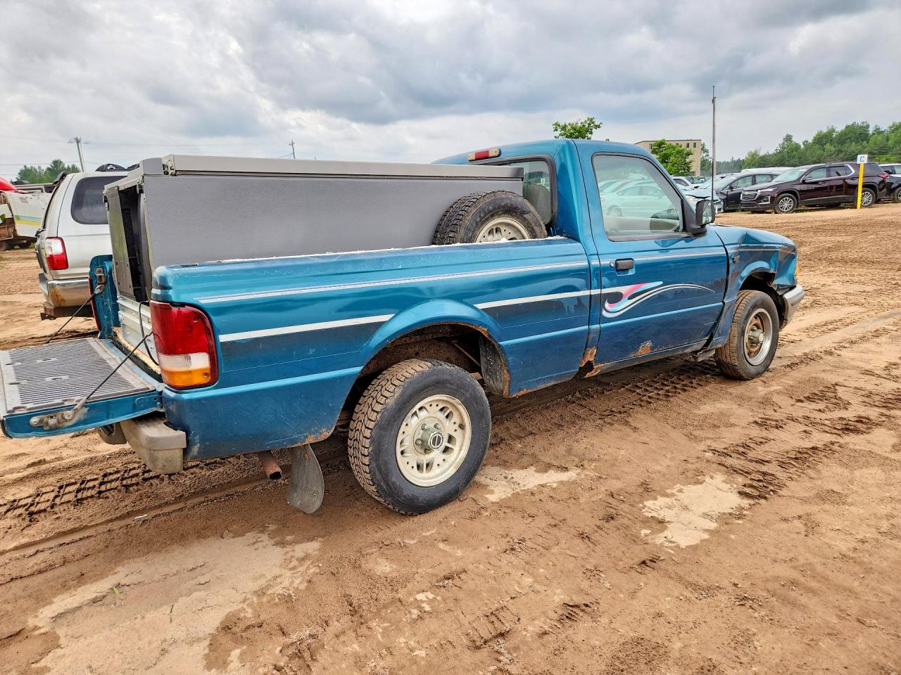 1993 Ford Ranger Turquoise vin: 1FTCR10A1PTA06318
