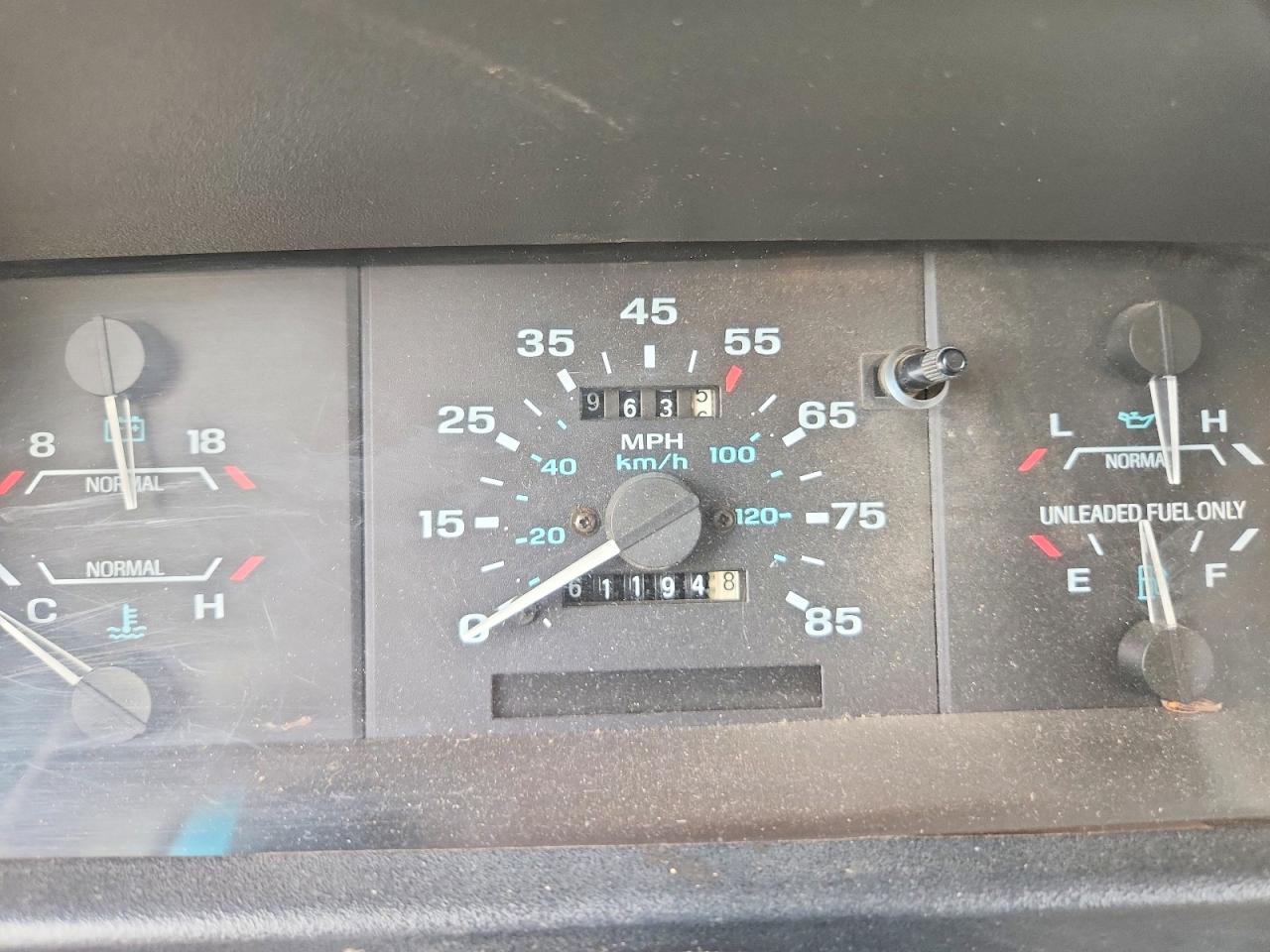 1993 Ford Ranger Turquoise vin: 1FTCR10A1PTA06318