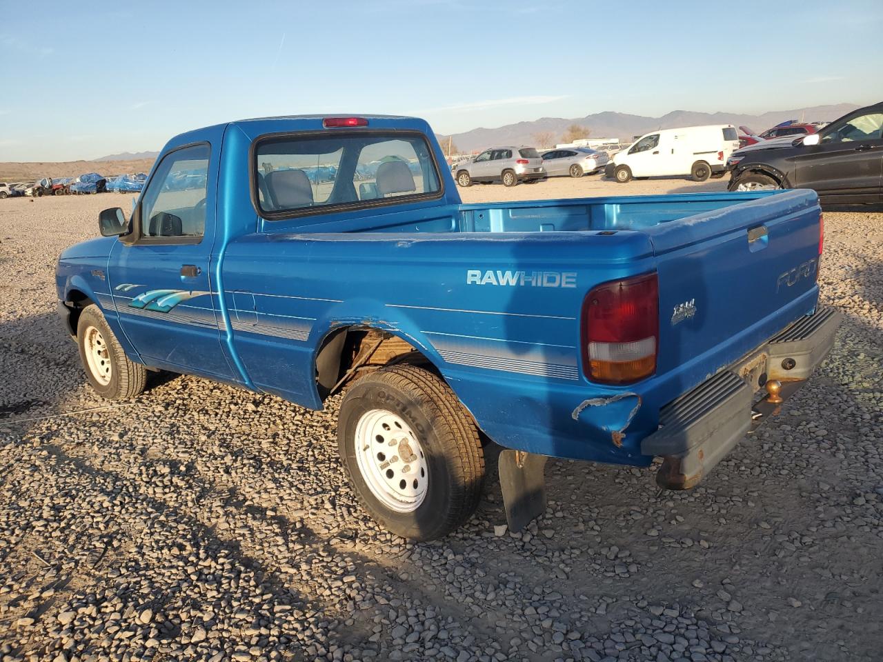 1993 Ford Ranger Blue vin: 1FTCR10A1PUB82084
