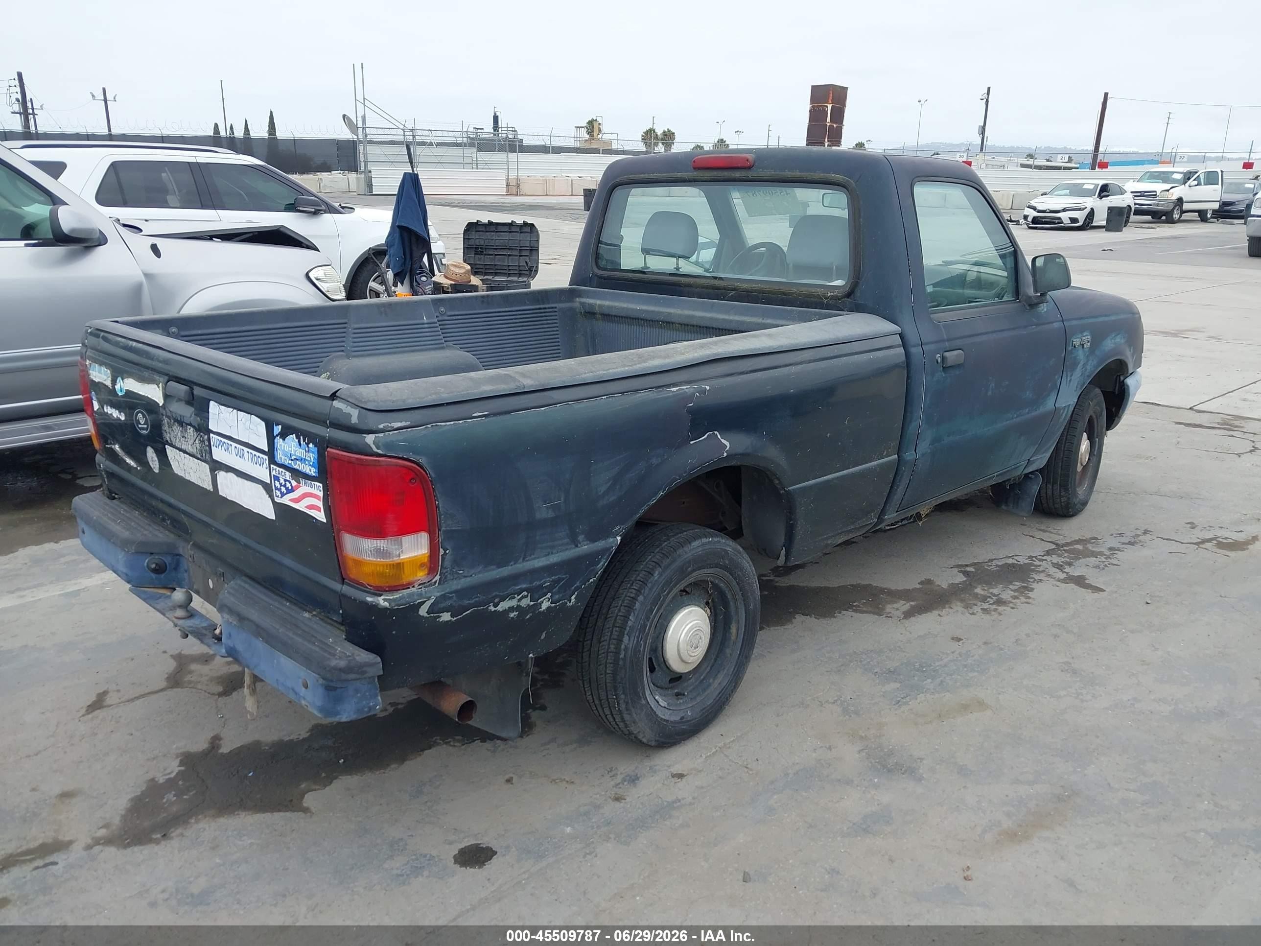 1994 Ford Ranger   Black vin: 1FTCR10A1RTA86979