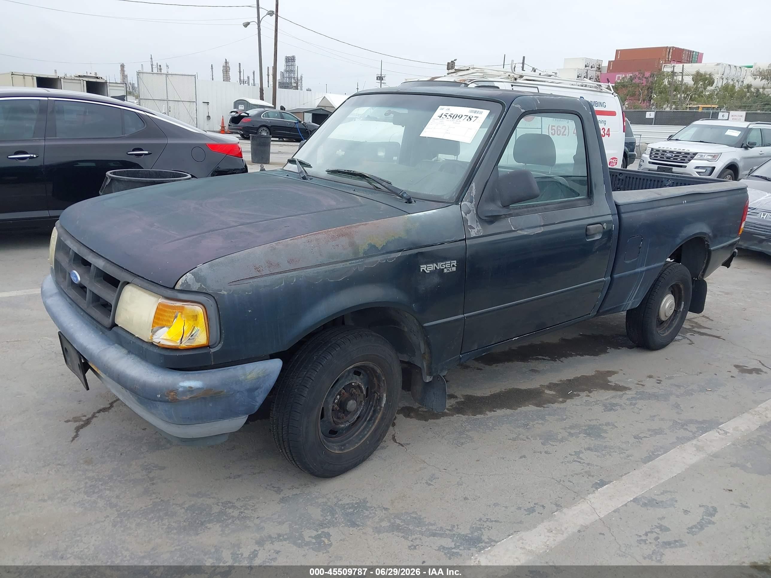 1994 Ford Ranger   Black vin: 1FTCR10A1RTA86979