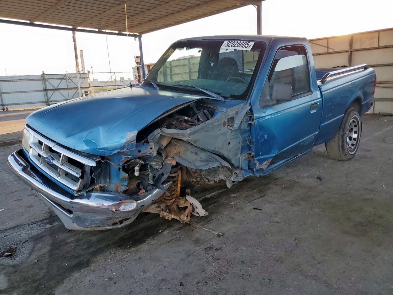 1994 Ford Ranger Blue vin: 1FTCR10A1RUB81116