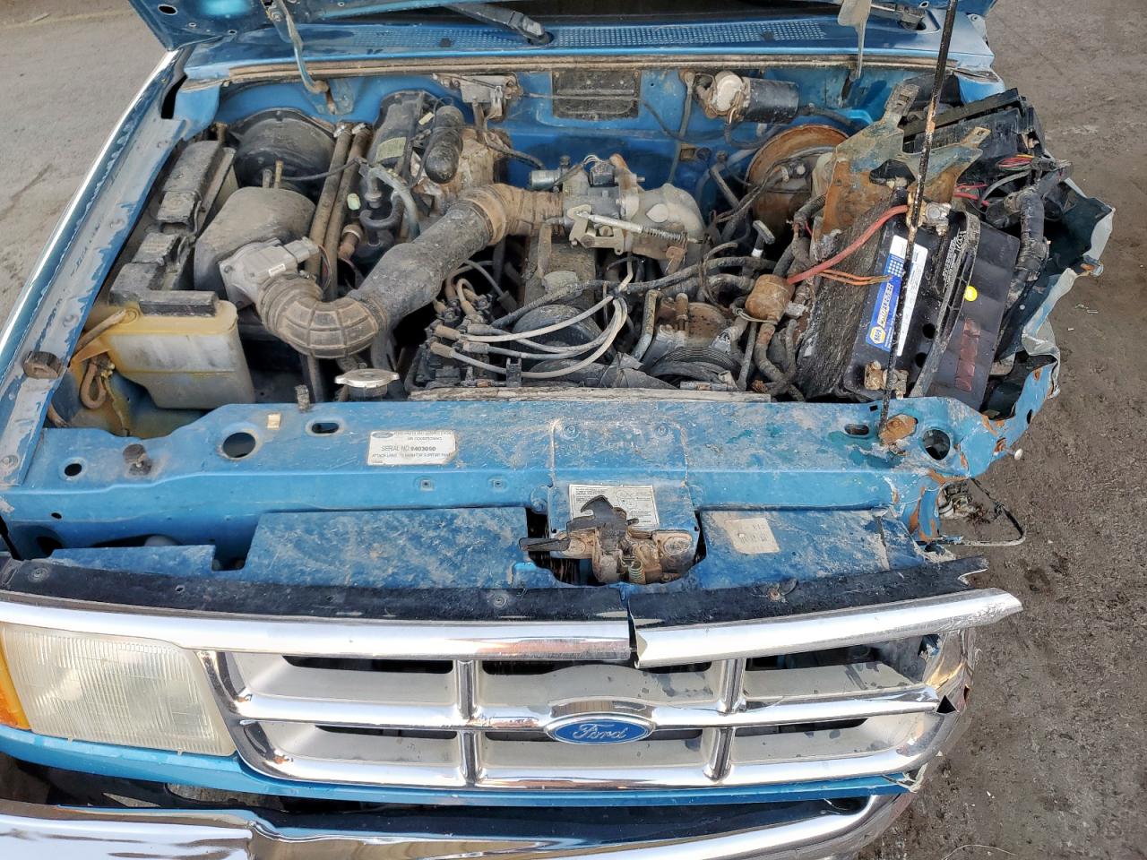 1994 Ford Ranger Blue vin: 1FTCR10A1RUB81116