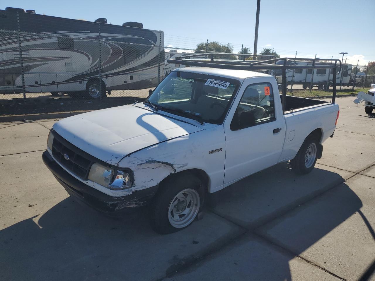 1994 Ford Ranger White vin: 1FTCR10A1RUC38723